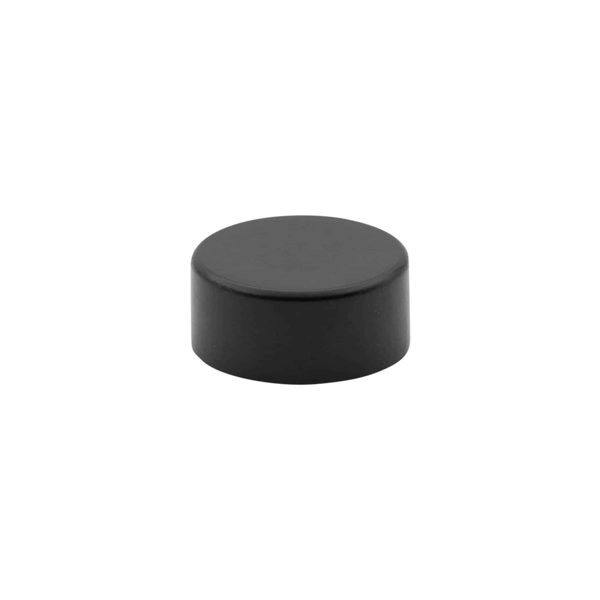 Skrulokk, ABS-plast, svart, for åpning: GPI 28/400 Skrulokk, ABS-plast, svart, for åpning: GPI 28/400
