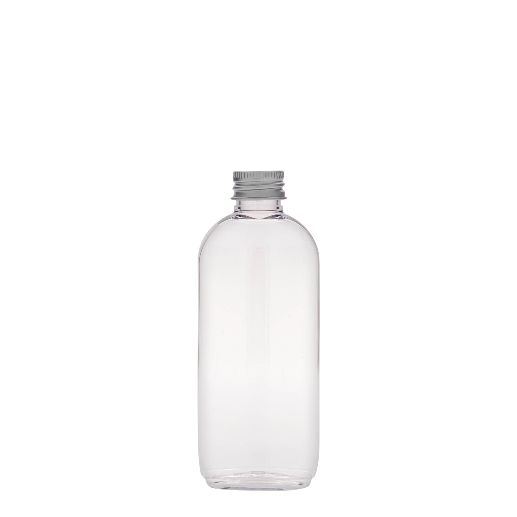 100 ml PET-flaske 'Iris', oval, plast, åpning: 20/410 100 ml PET-flaske 'Iris', oval, plast, åpning: 20/410