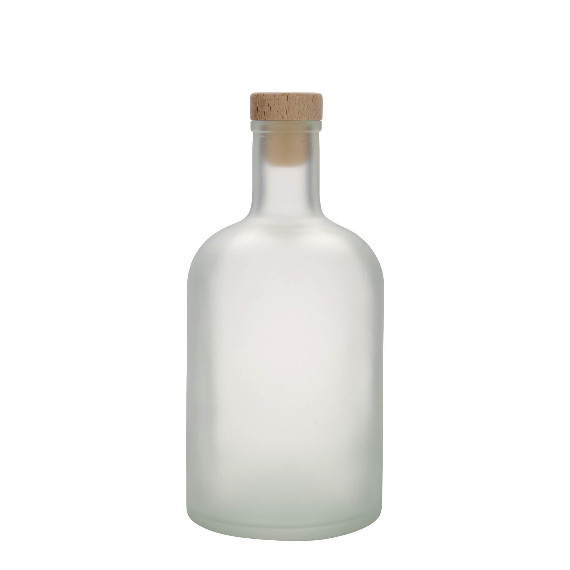 700 ml glassflaske 'Gerardino', frostet, åpning: kork