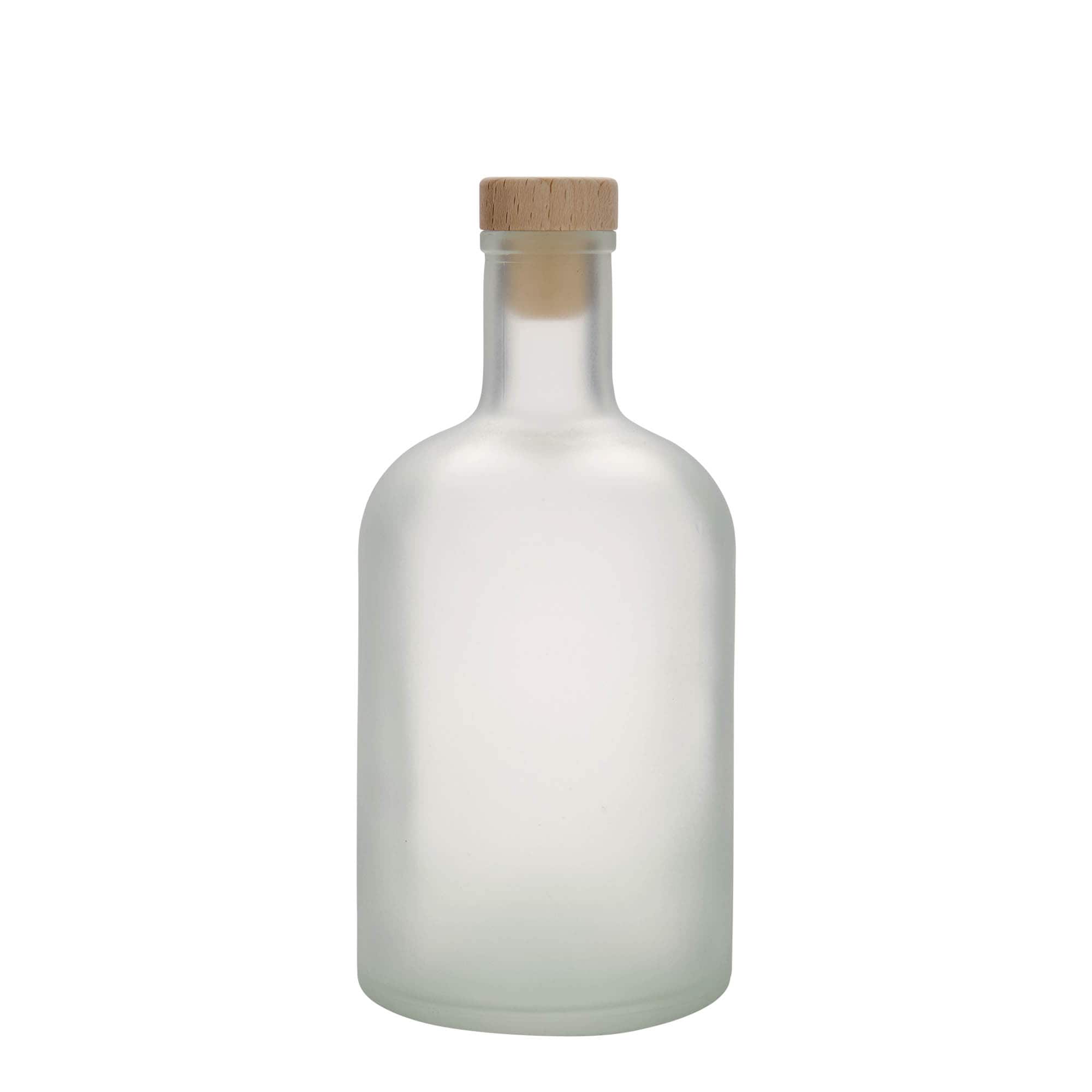 700 ml glassflaske 'Gerardino', frostet, åpning: kork