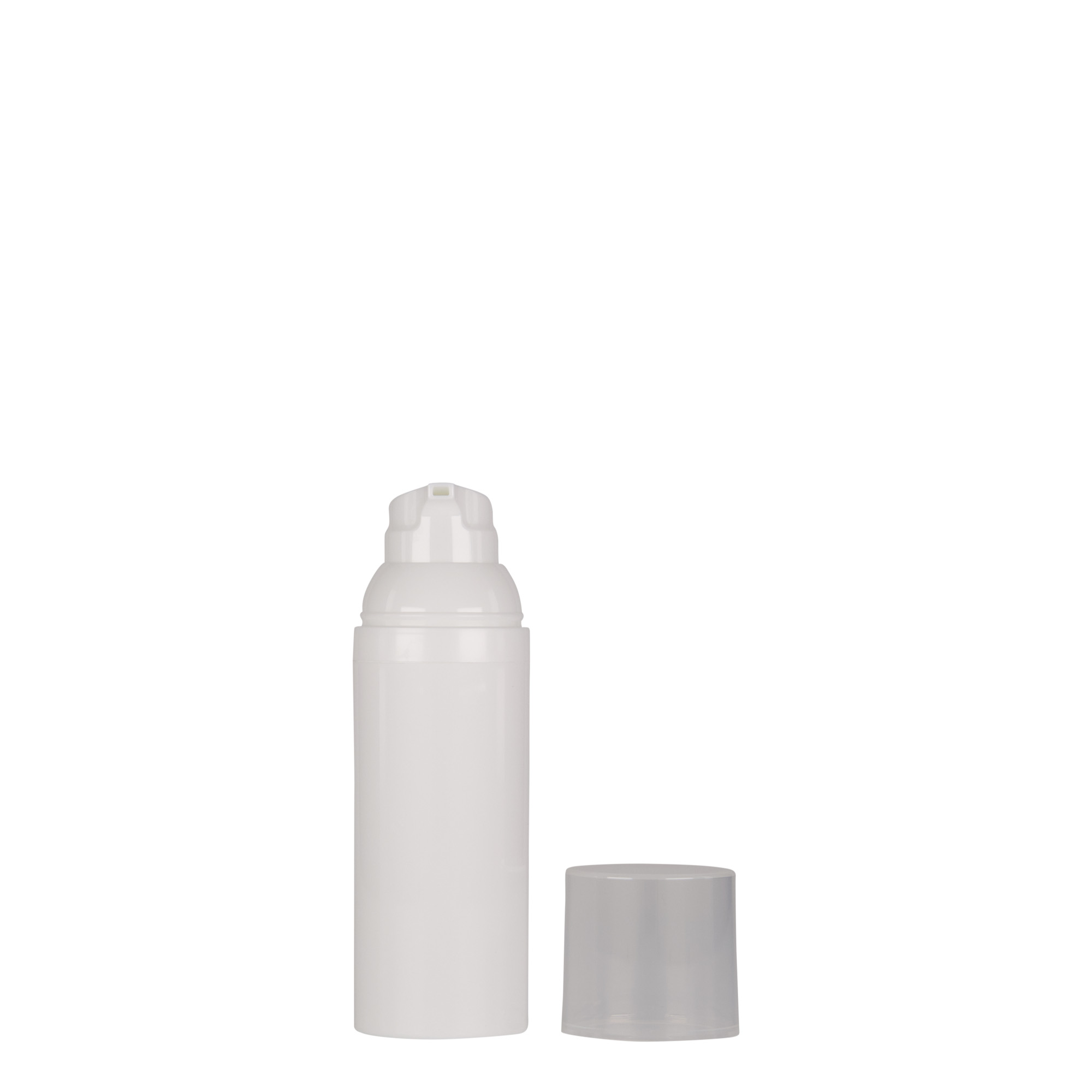 50 ml luftløs dispenser 'Mezzo', PP-plast, hvit 50 ml luftløs dispenser 'Mezzo', PP-plast, hvit
