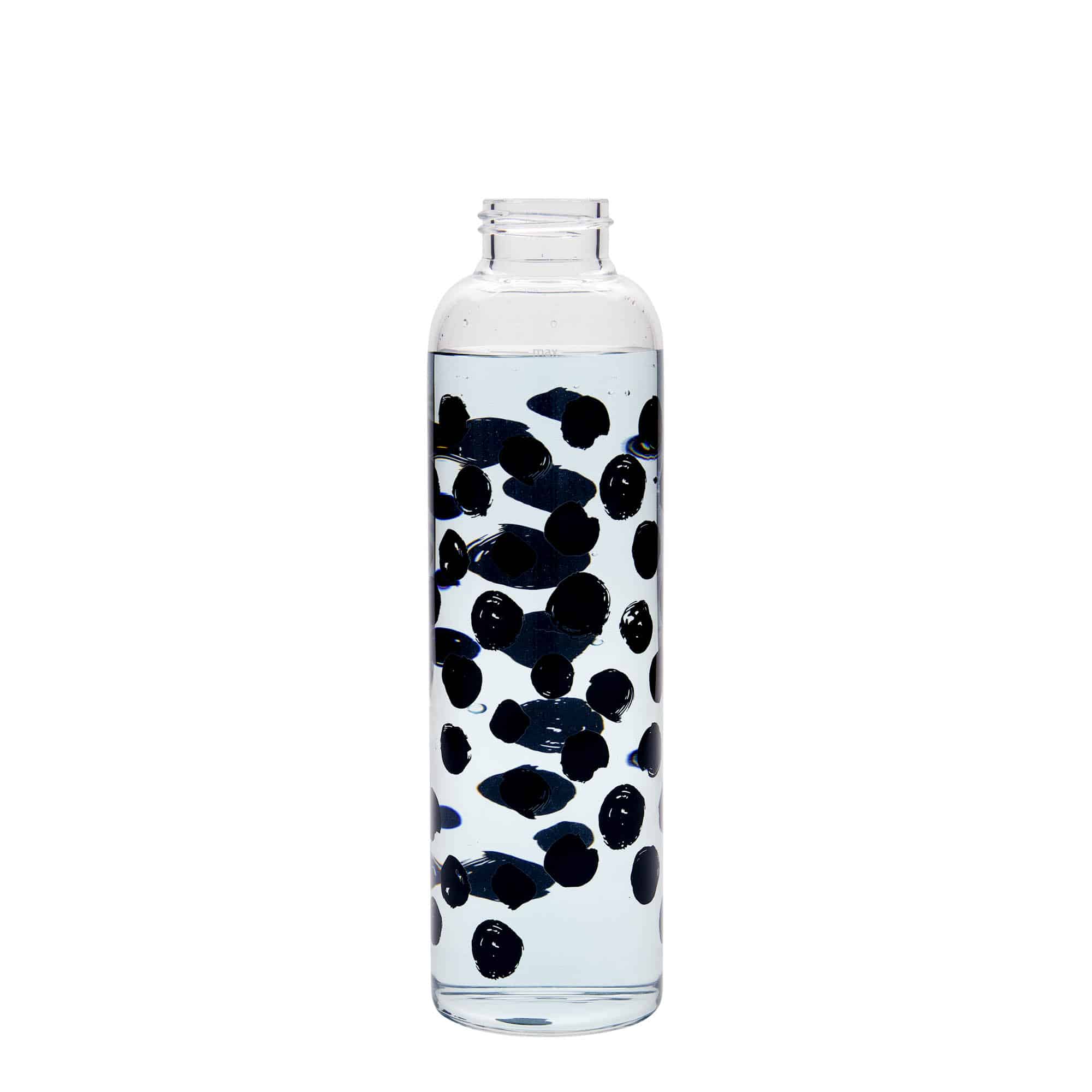 500 ml drikkeflaske "Perseus", motiv: Svarte punkter, åpning: Skrulokk 500 ml drikkeflaske "Perseus", motiv: Svarte punkter, åpning: Skrulokk