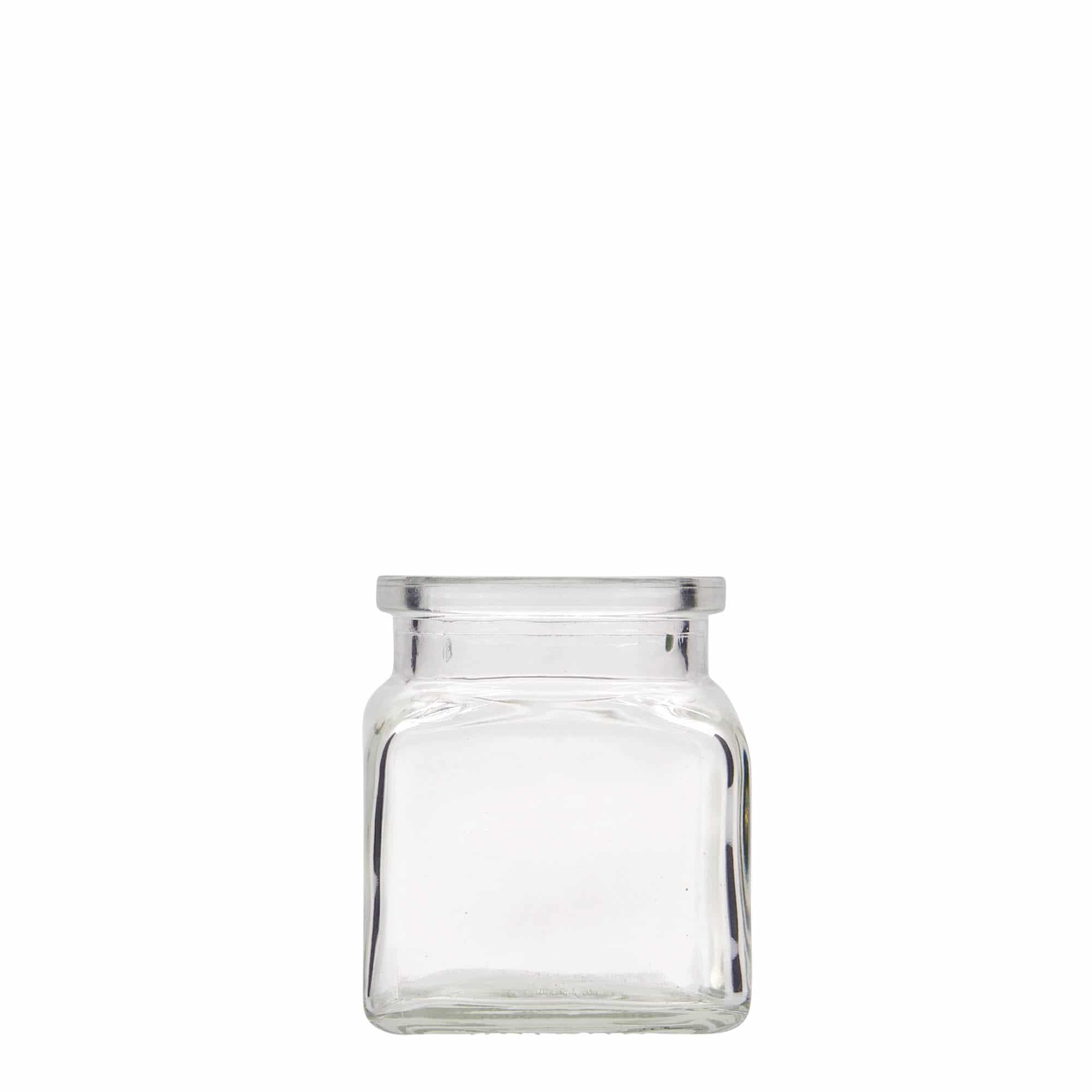120 ml korkeglass, kvadratisk, åpning: Kork 120 ml korkeglass, kvadratisk, åpning: Kork