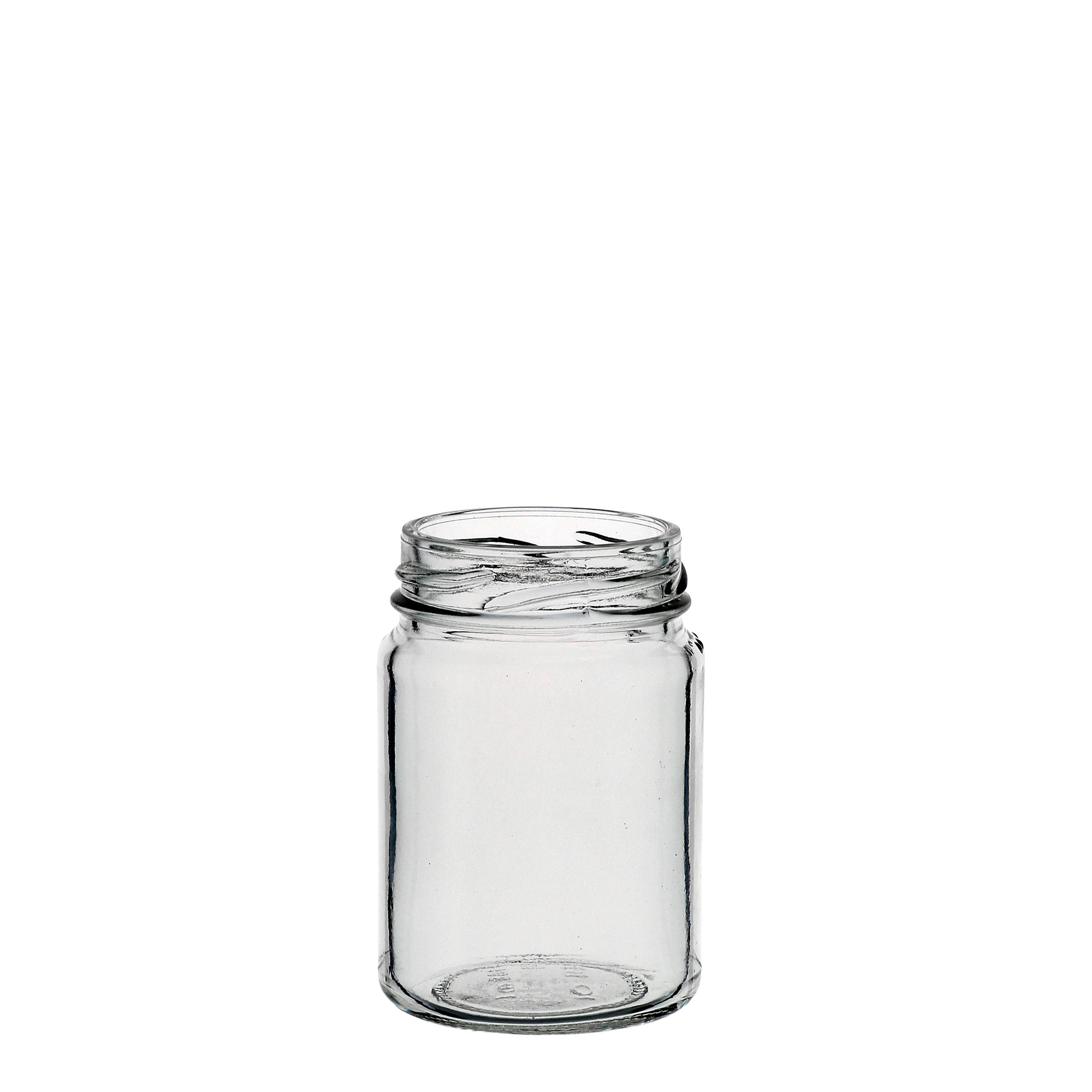 106 ml høyt rundt glass, åpning: Twist-Off (TO 48)