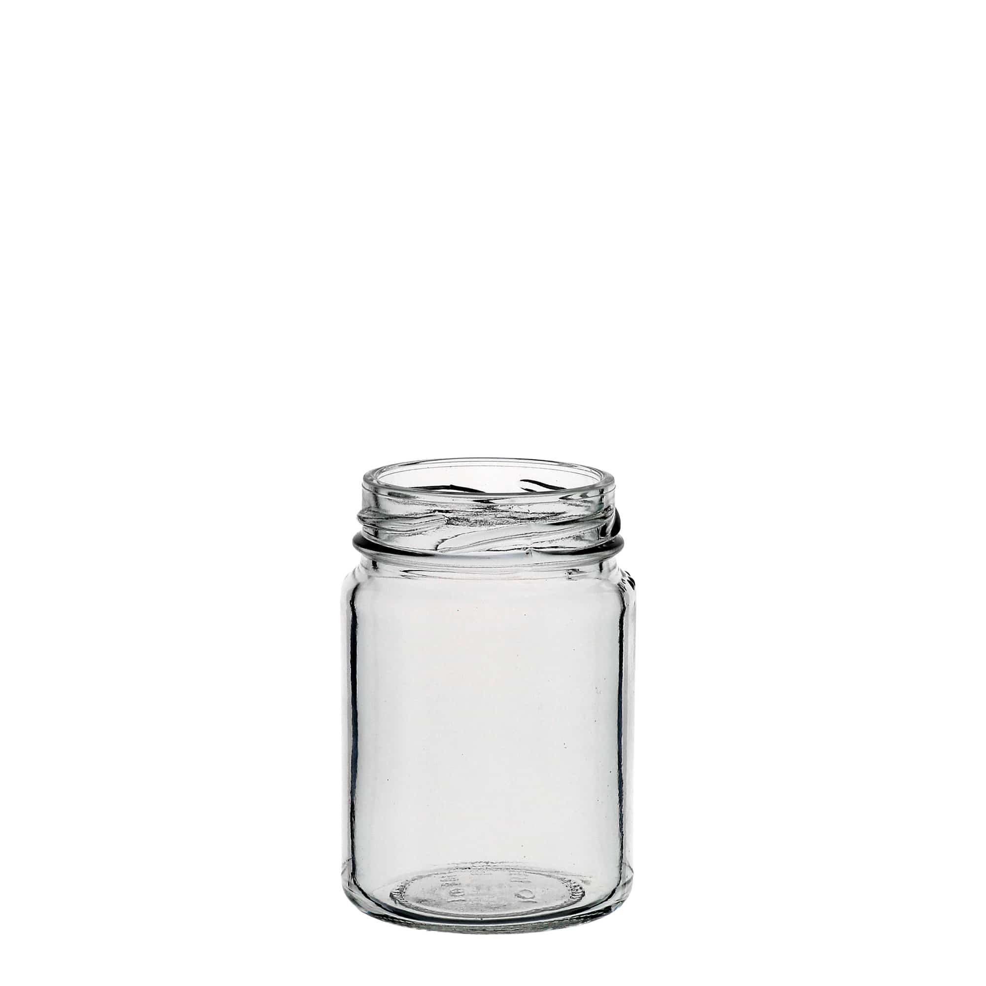 106 ml høyt rundt glass, åpning: Twist-Off (TO 48)