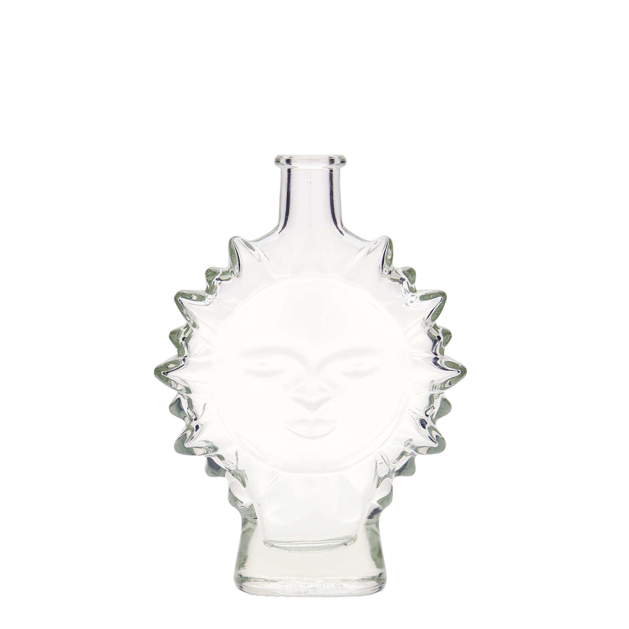 200 ml glassflaske 'Sonne', åpning: kork