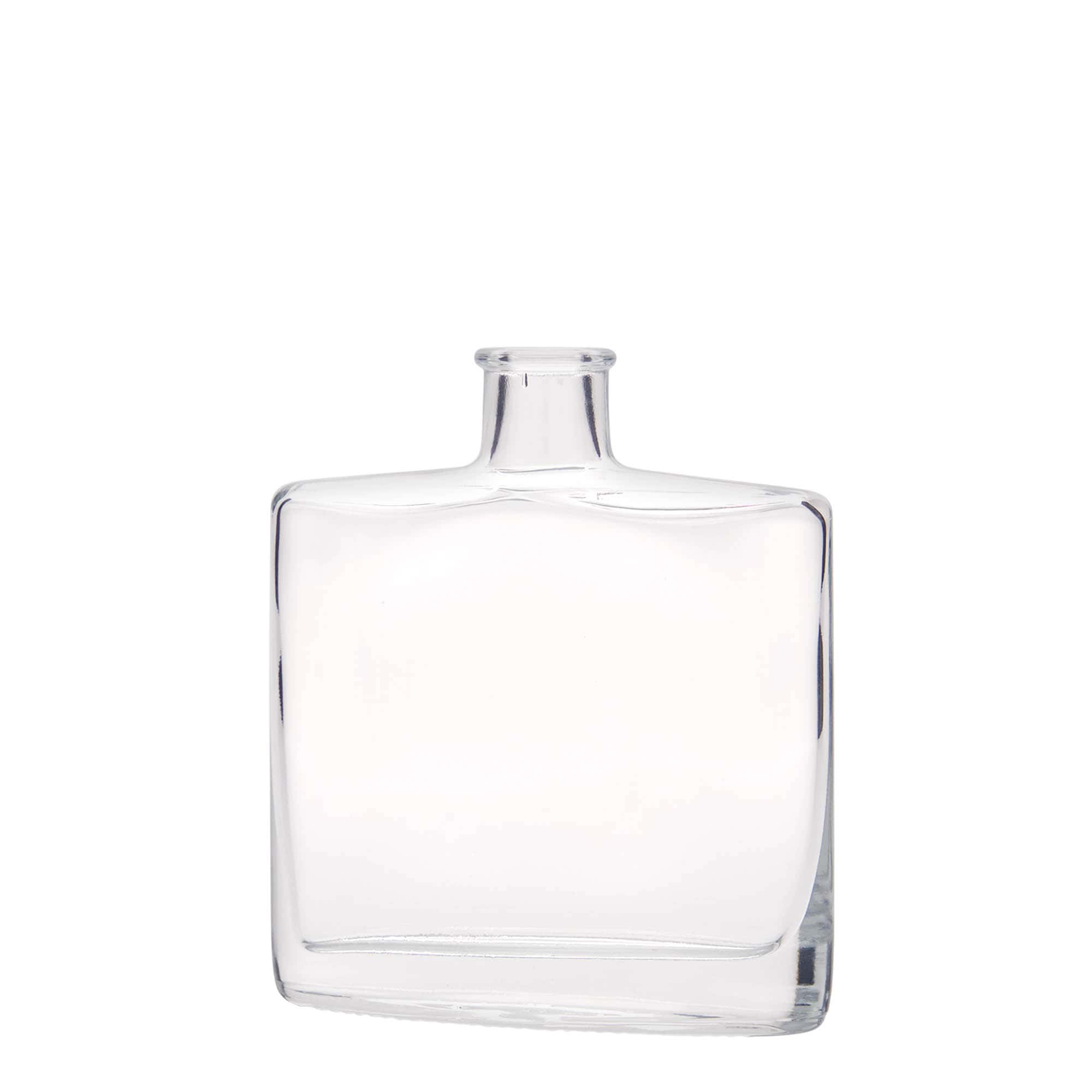 200 ml glassflaske "Zorbas", oval, åpning: Kork