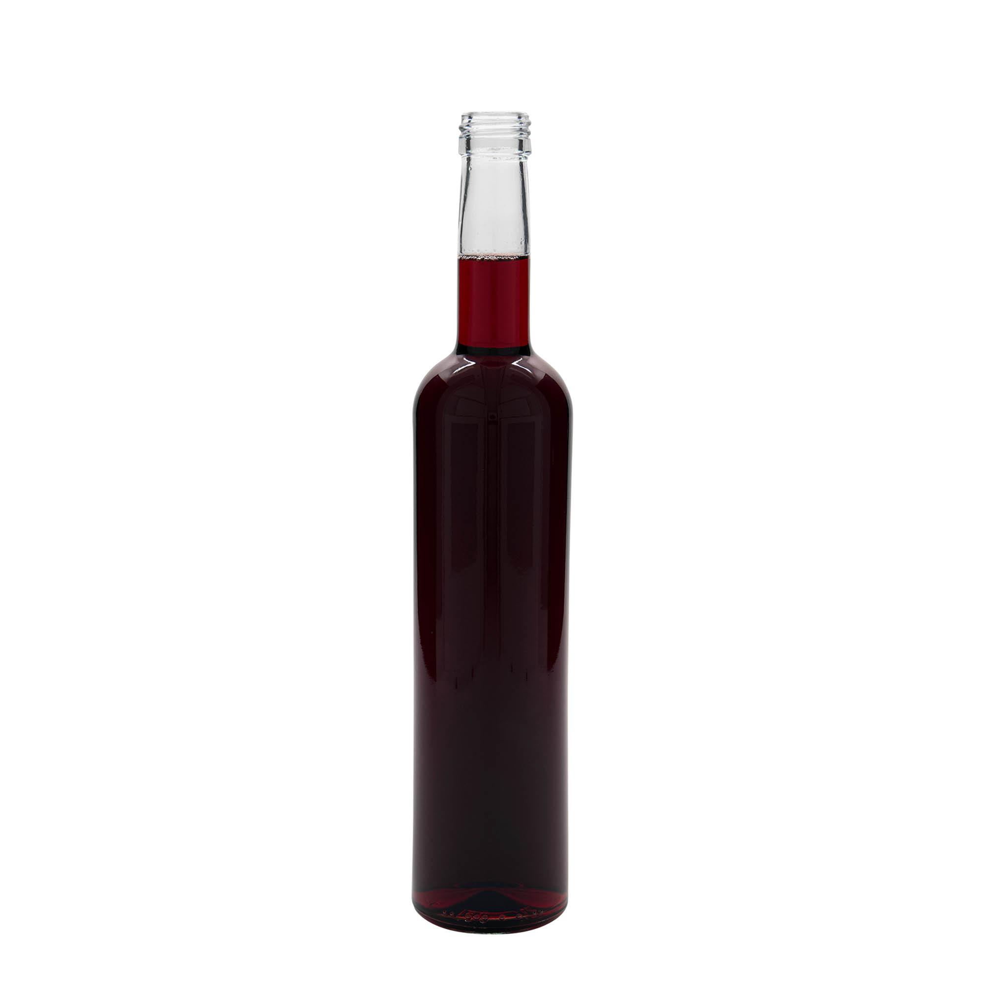 500 ml glassflaske 'Bordeaux', åpning: PP 28