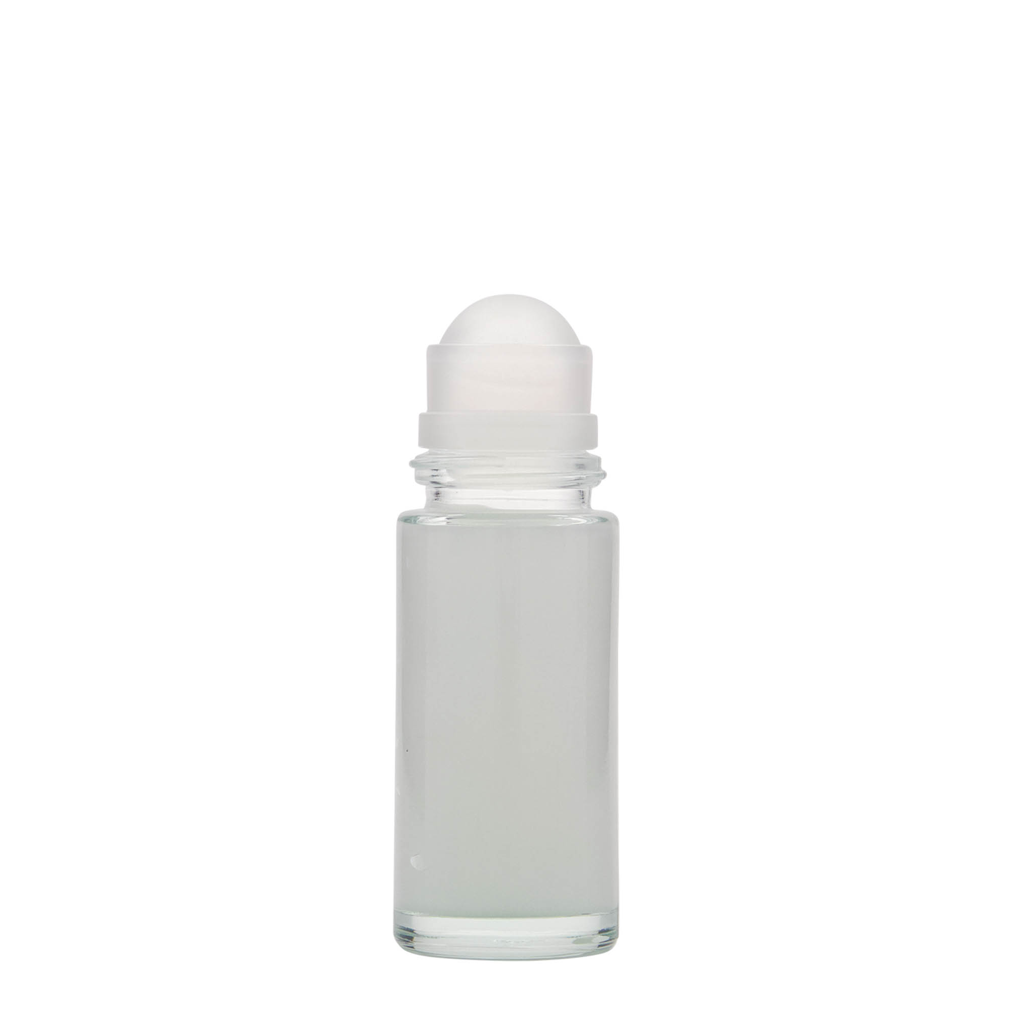 50 ml roll-on-flaske, glass, åpning: skrukork 50 ml roll-on-flaske, glass, åpning: skrukork