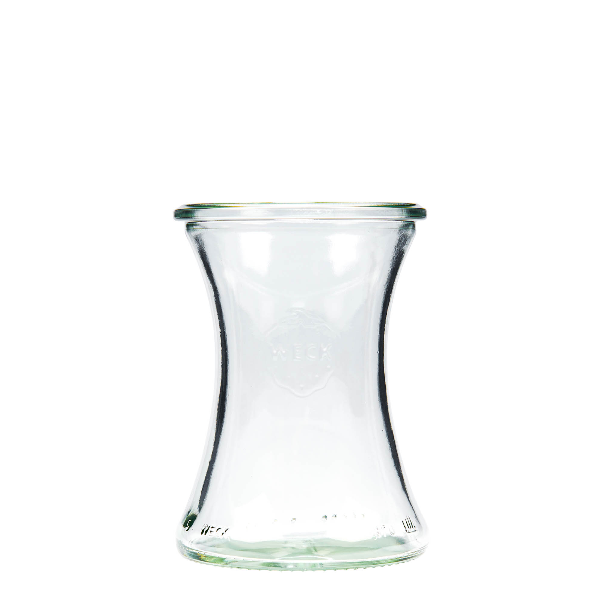 370 ml WECK delikatesseglass, åpning: rund kant