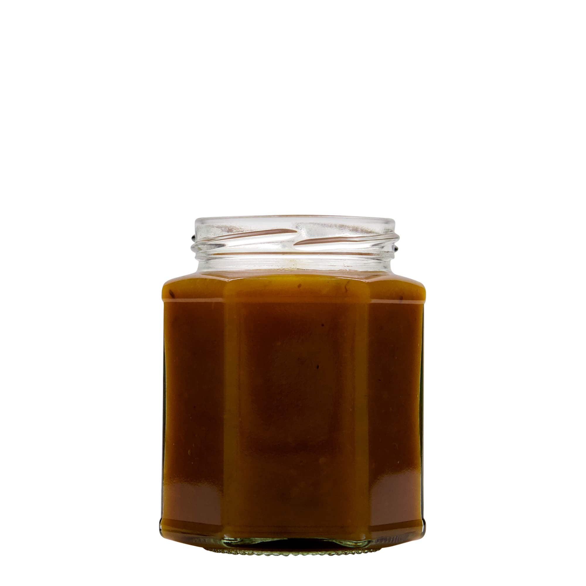 324 ml sekskantglass, åpning: Twist-Off (TO 66)