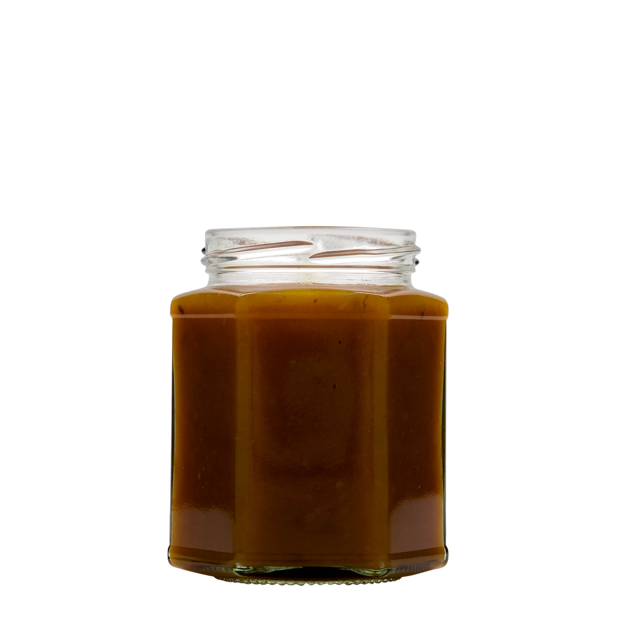 324 ml sekskantglass, åpning: Twist-Off (TO 66) 324 ml sekskantglass, åpning: Twist-Off (TO 66)