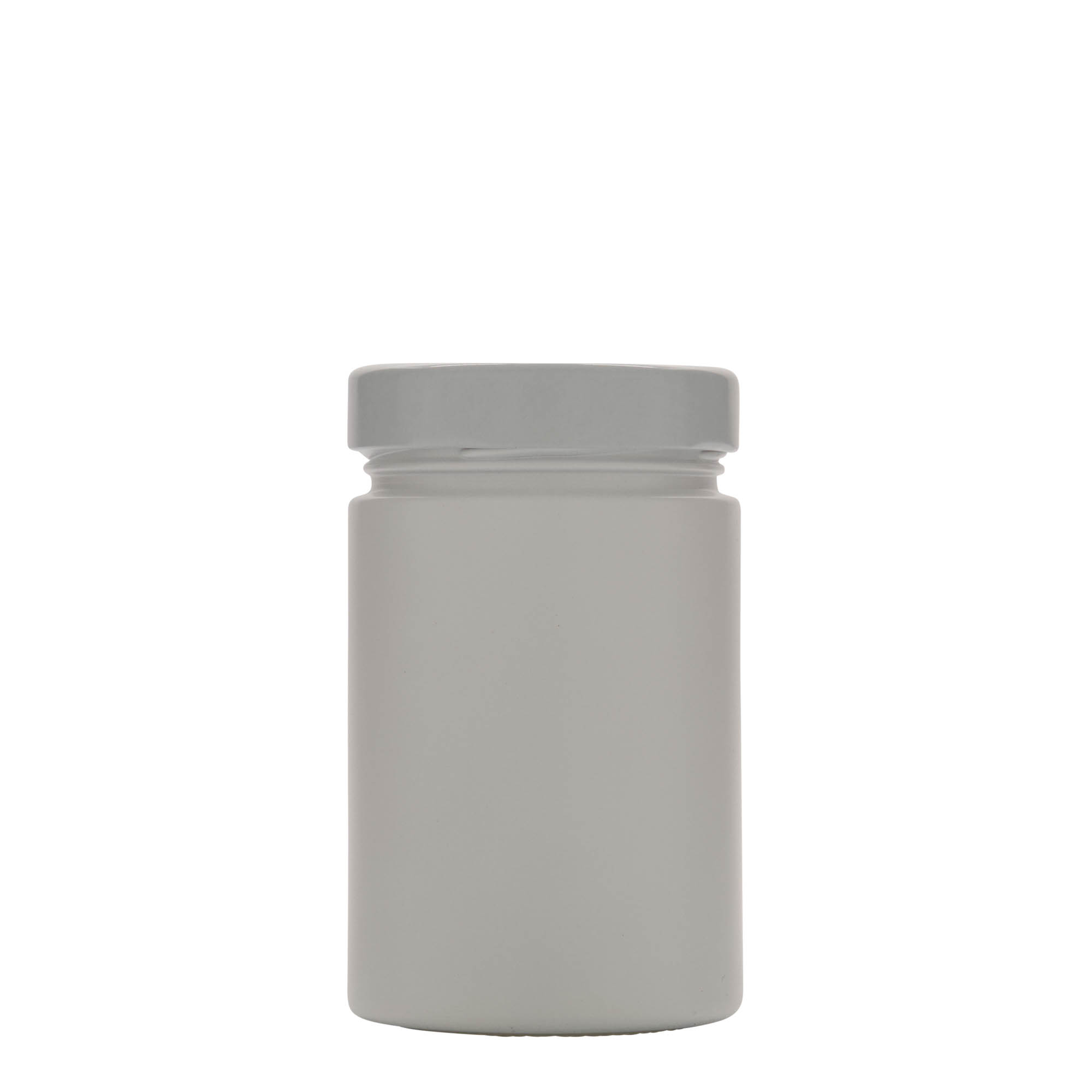 327 ml rundt glass 'Aurora', hvit, åpning: Deep-Twist-Off (DTO 66)