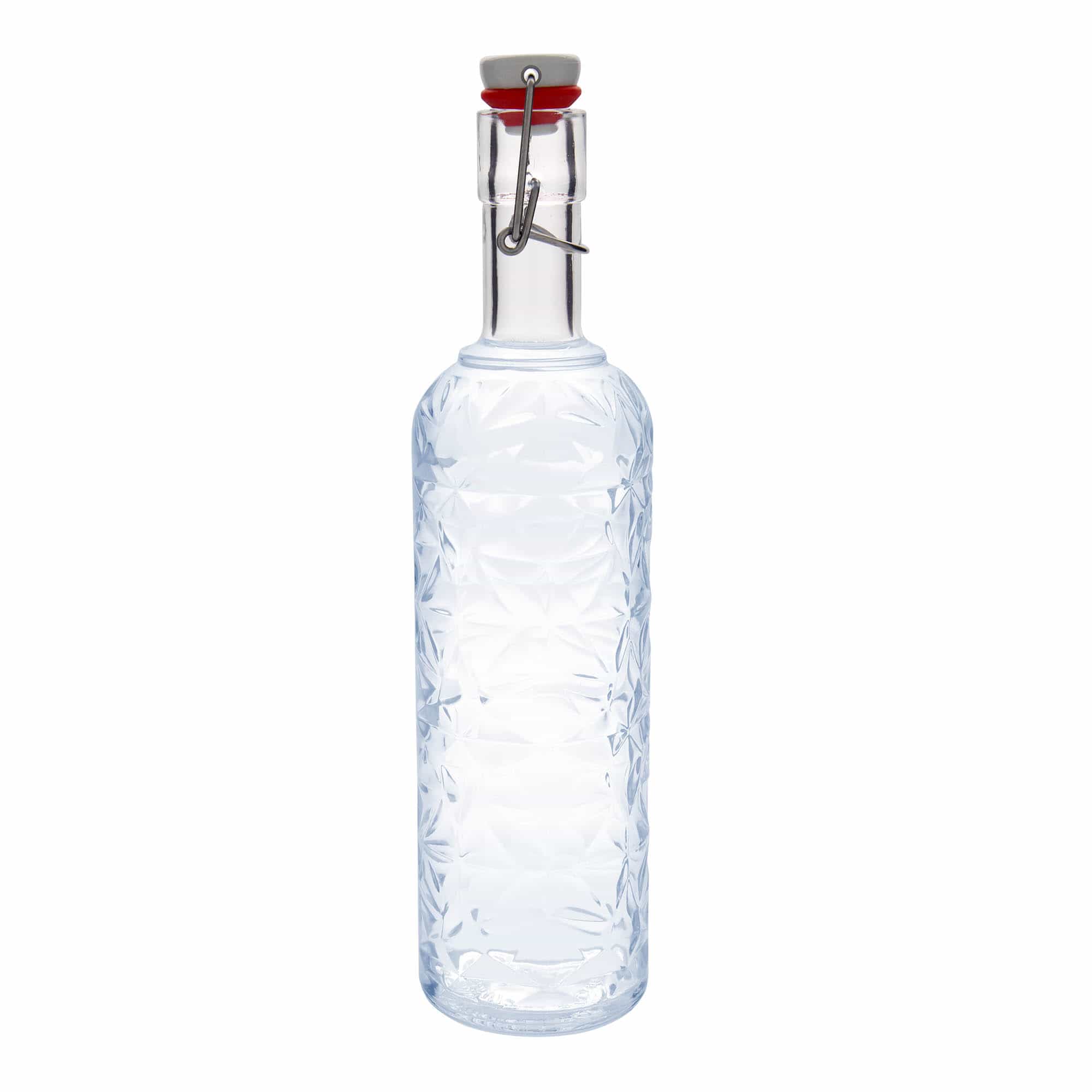 1.000 ml glassflaske 'Oriente', åpning: hengslet lukking