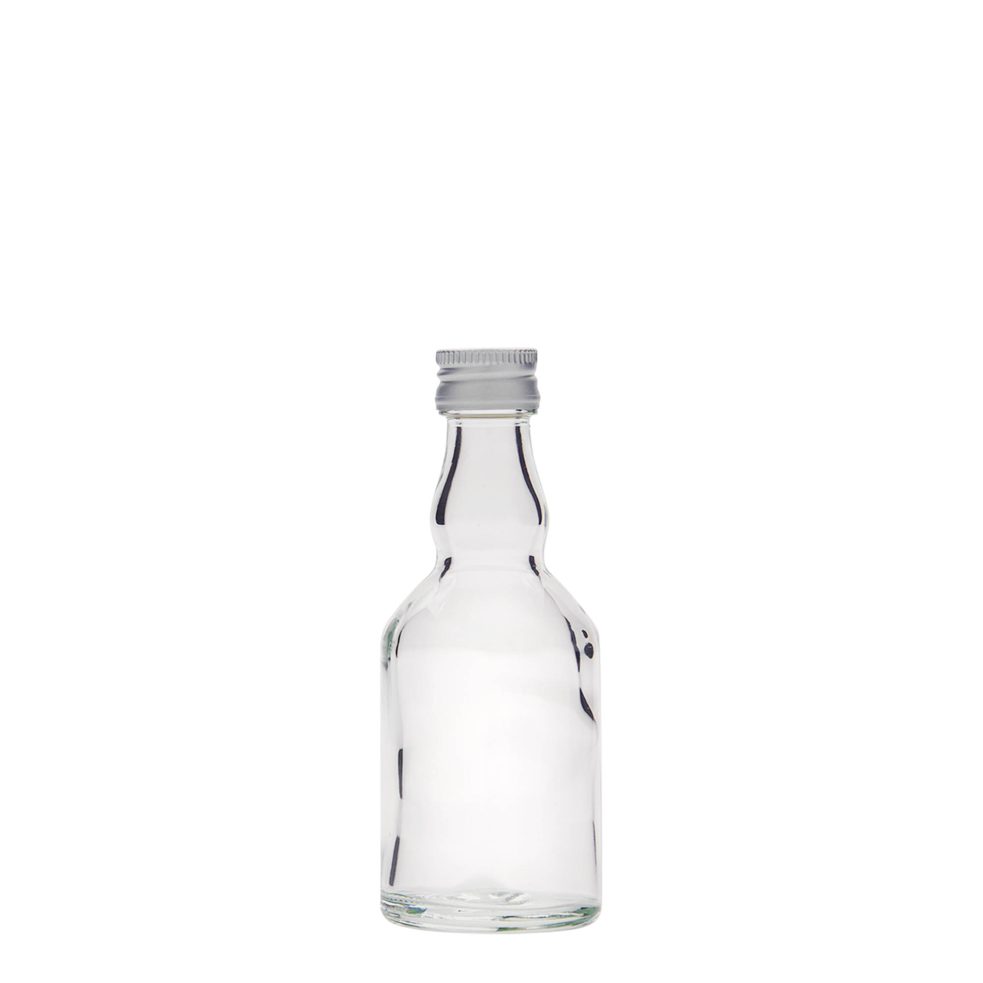 50 ml glassflaske 'Georgio', munnstykke: PP 18 50 ml glassflaske 'Georgio', munnstykke: PP 18