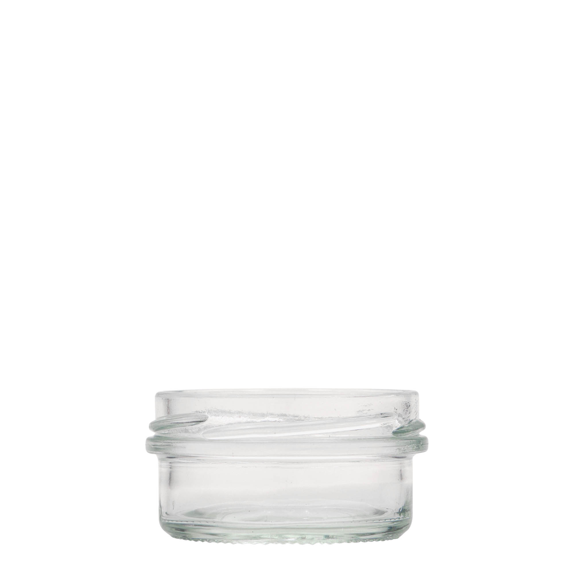 65 ml flatt nedsatt glass, åpning: Twist-Off (TO 66) 65 ml flatt nedsatt glass, åpning: Twist-Off (TO 66)