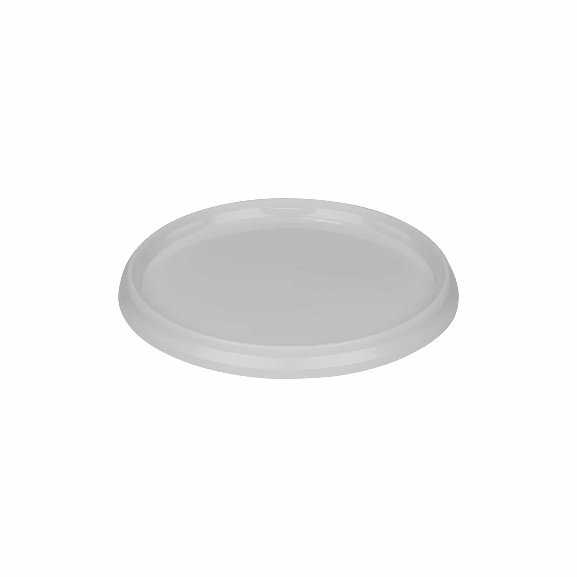 Lokk for 1,8 l bøtte, PP-plast, hvit