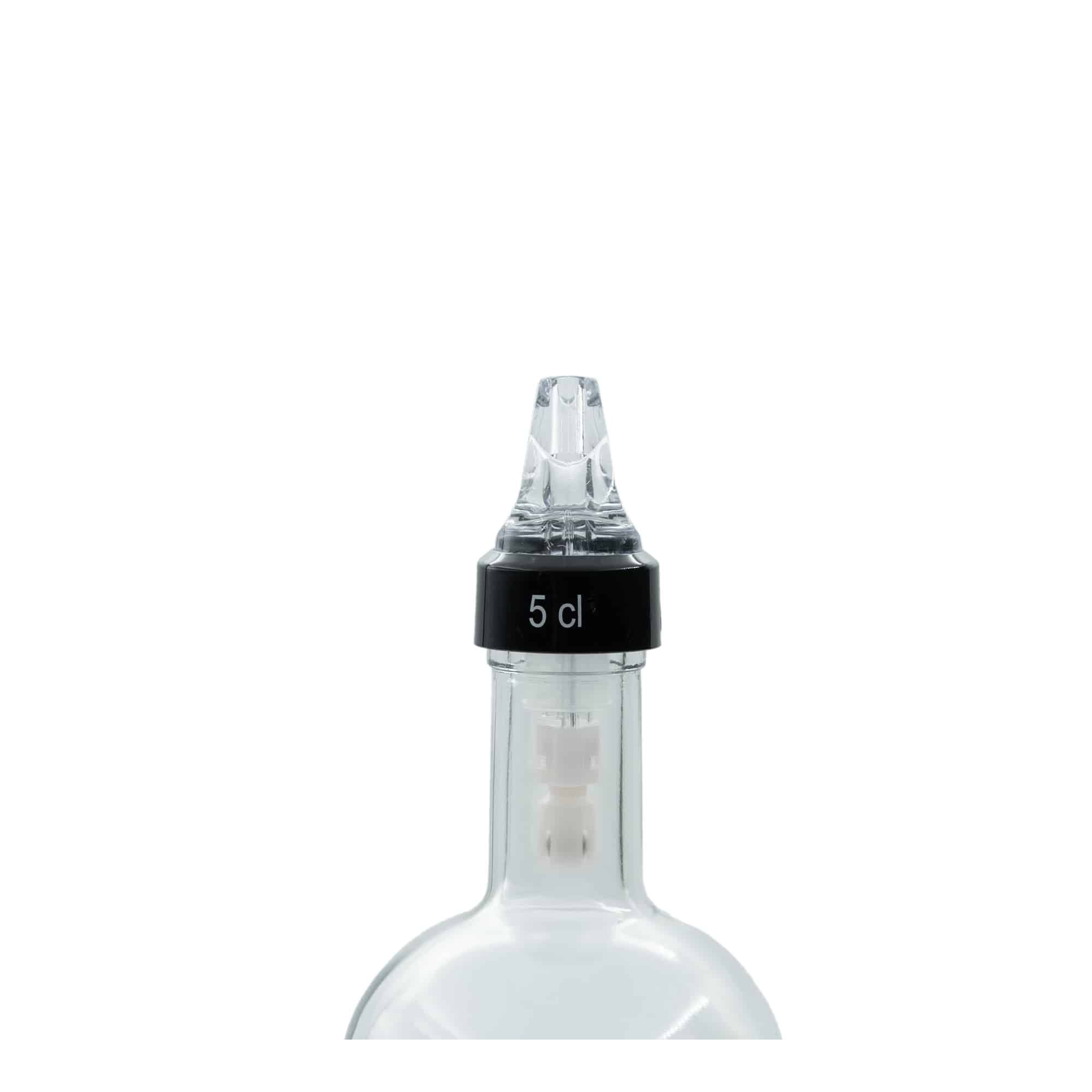 Doseringstut 'Auto Pour' 5 cl, PE-plast, klar