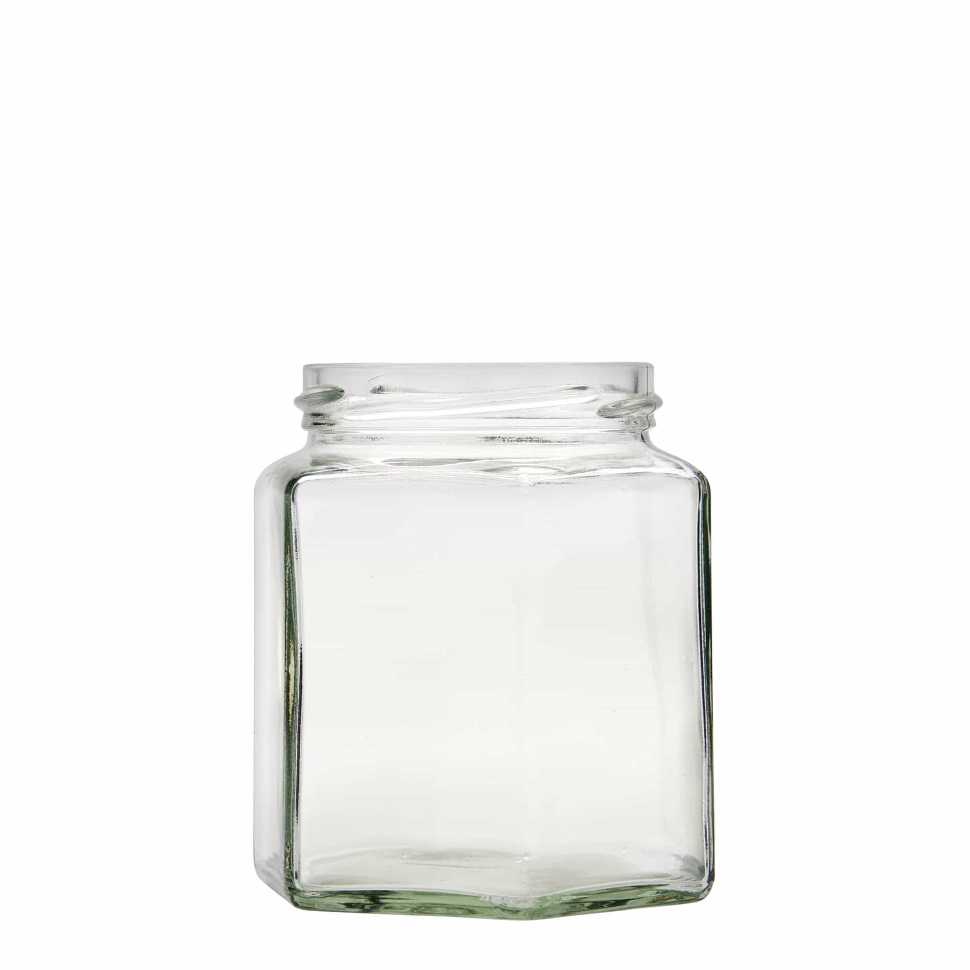 390 ml sekskantglass, åpning: Twist-Off (TO 70)