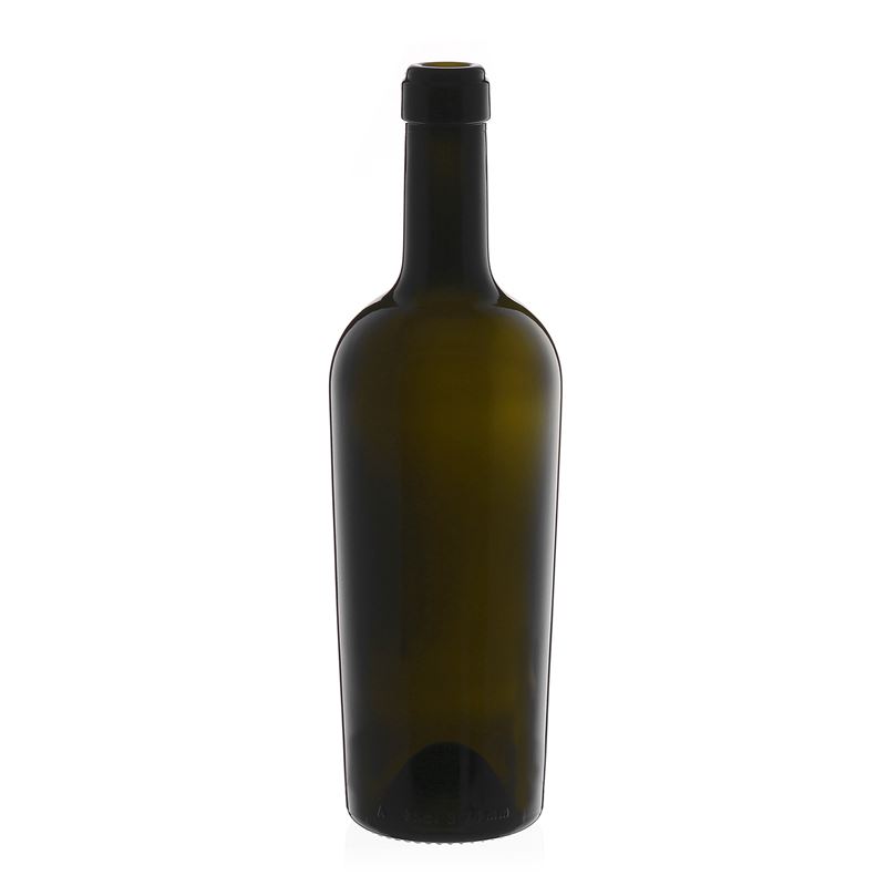 750 ml vinflaske 'Imperiale', antikkgrønn, munn: kork