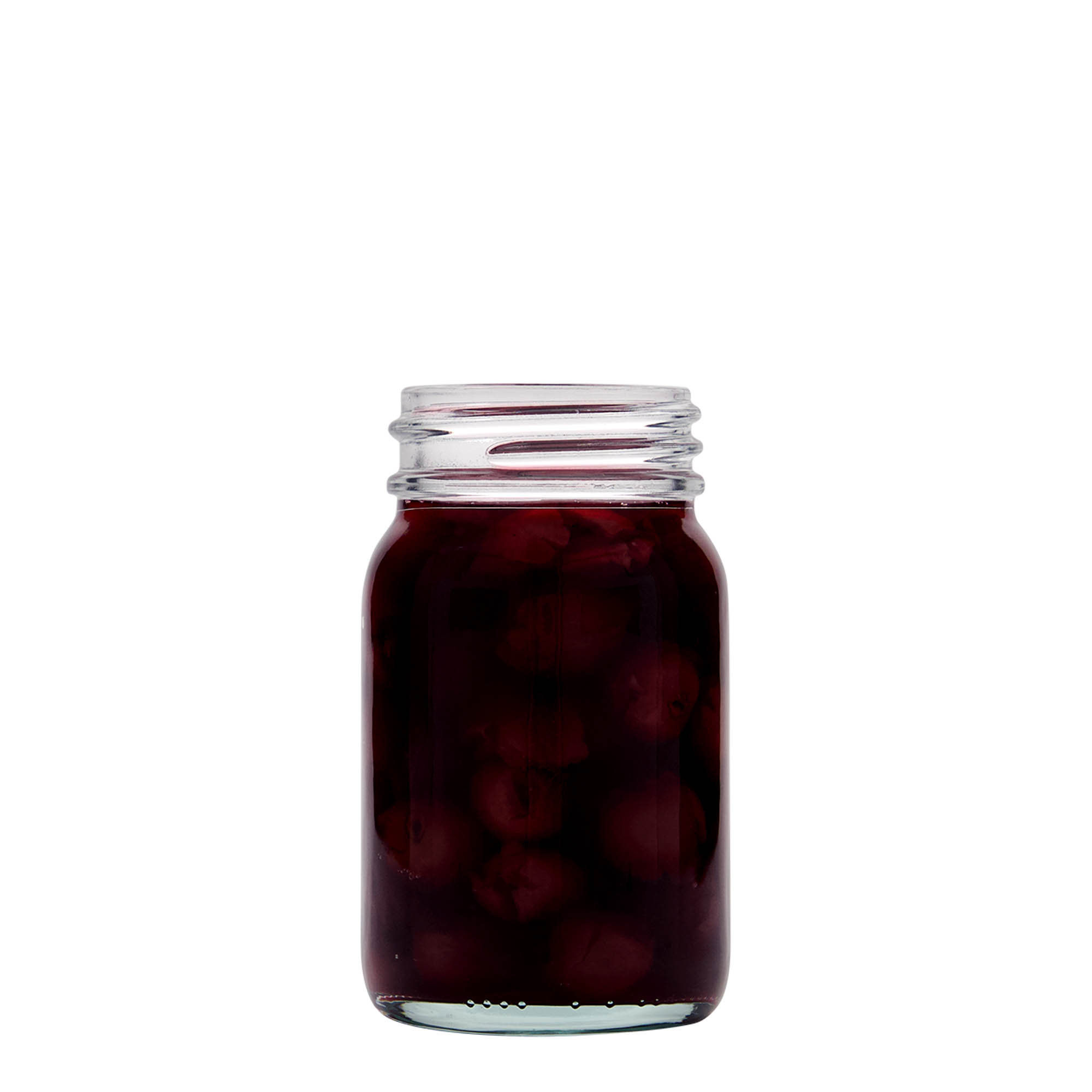 200 ml vidhalsglass, åpning: DIN 55 200 ml vidhalsglass, åpning: DIN 55