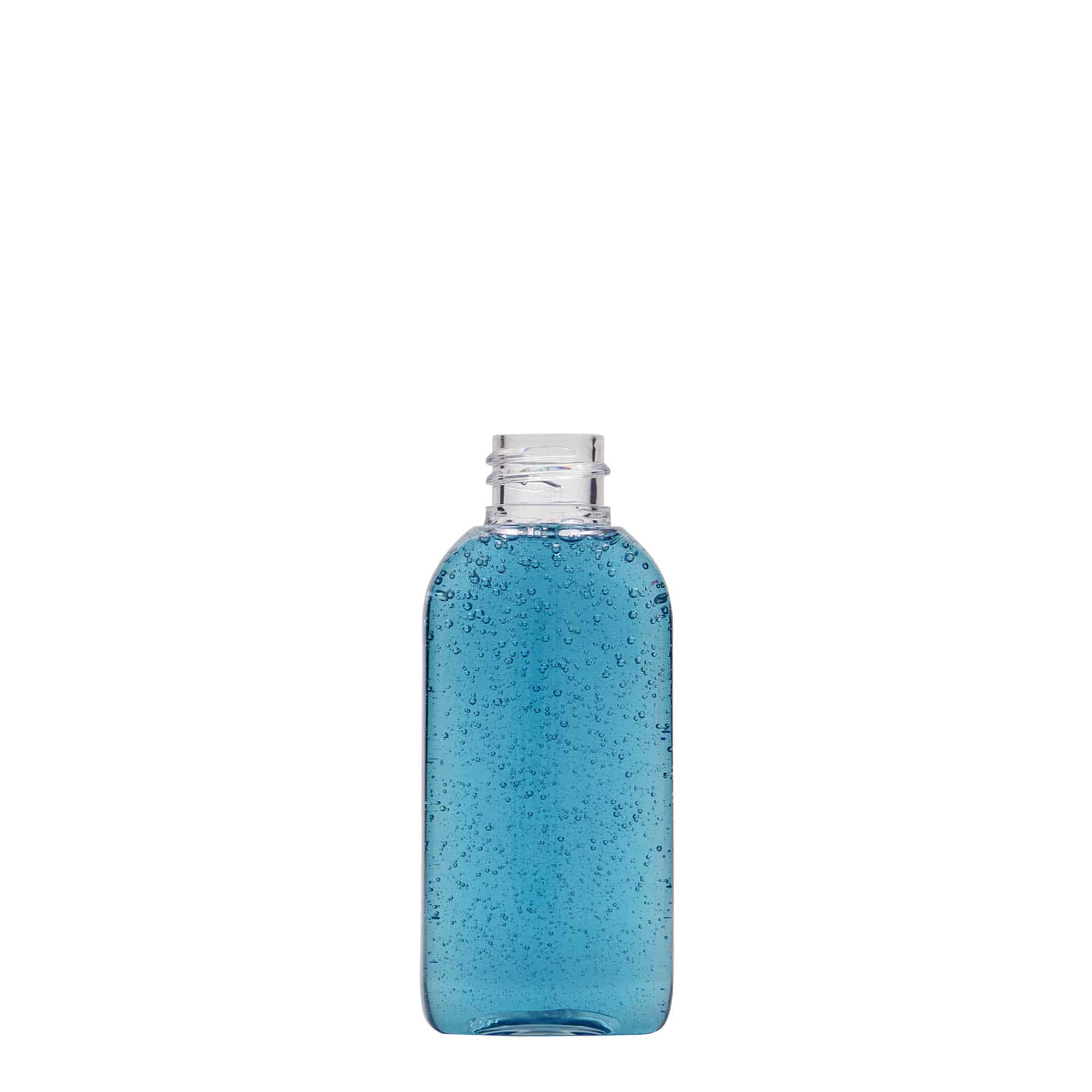 50 ml PET-flaske "Iris", oval, plast, åpning: 24/410