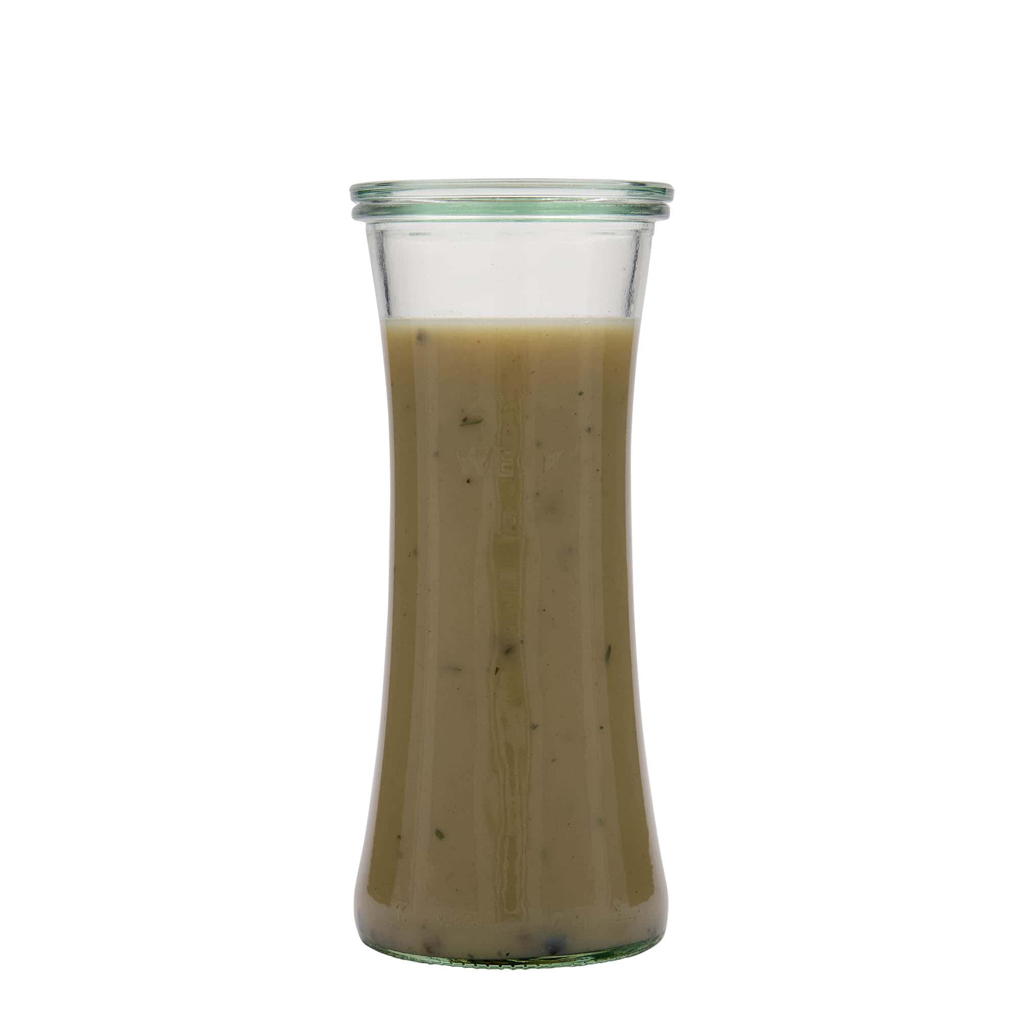 730 ml WECK delikatesseglass, åpning: rundkant