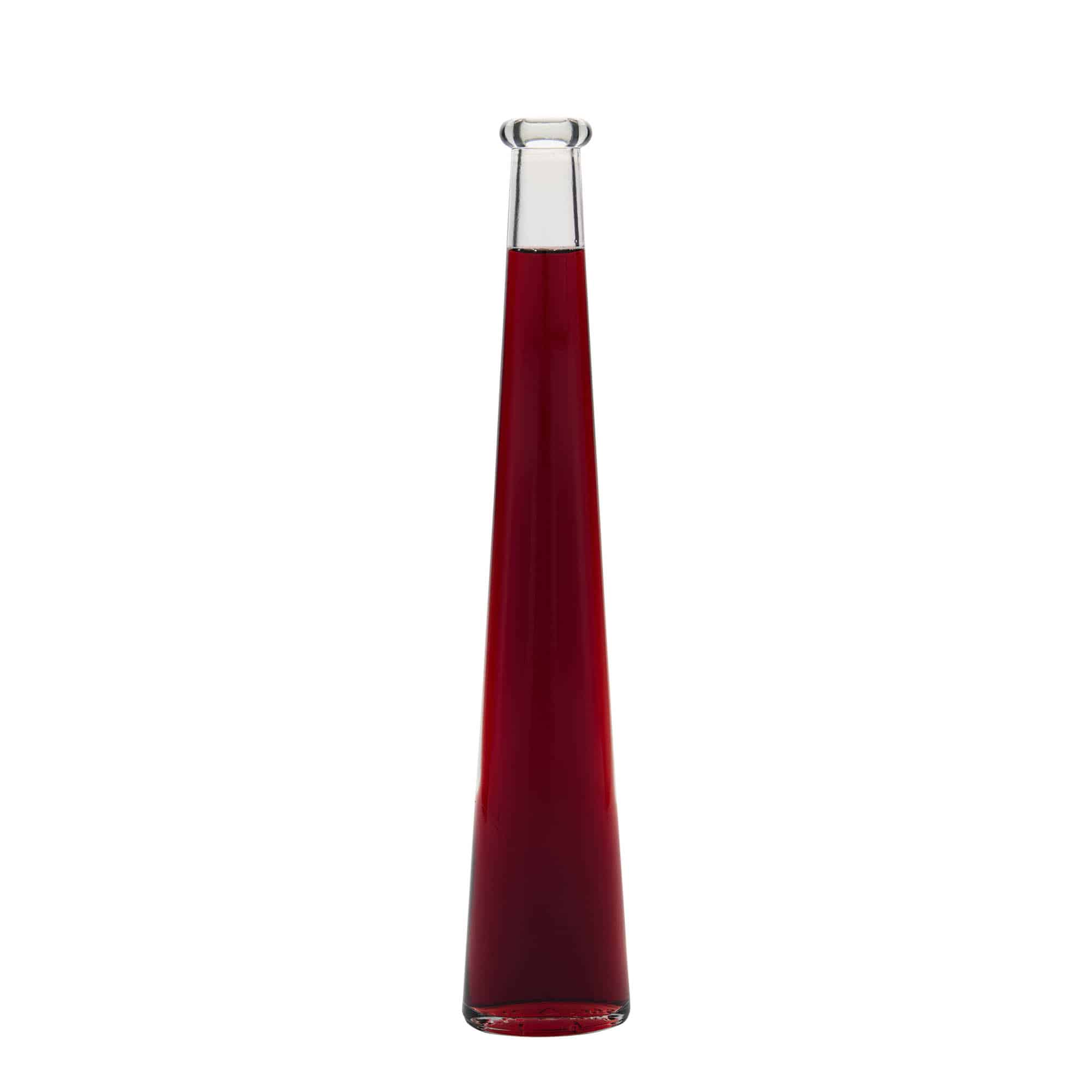 200 ml glassflaske "Dama Ovale", oval, åpning: Kork
