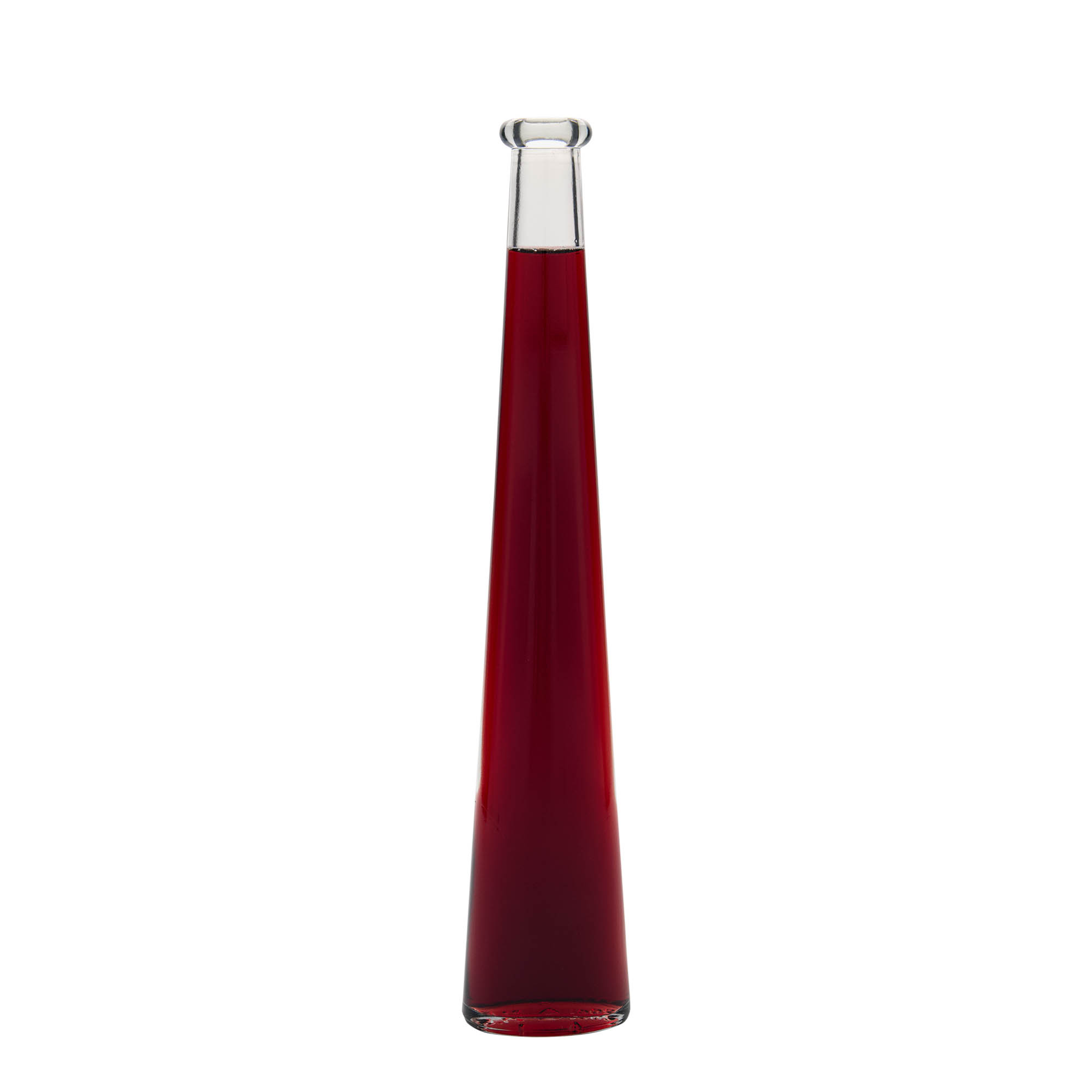 200 ml glassflaske 'Dama Ovale', oval, åpning: kork