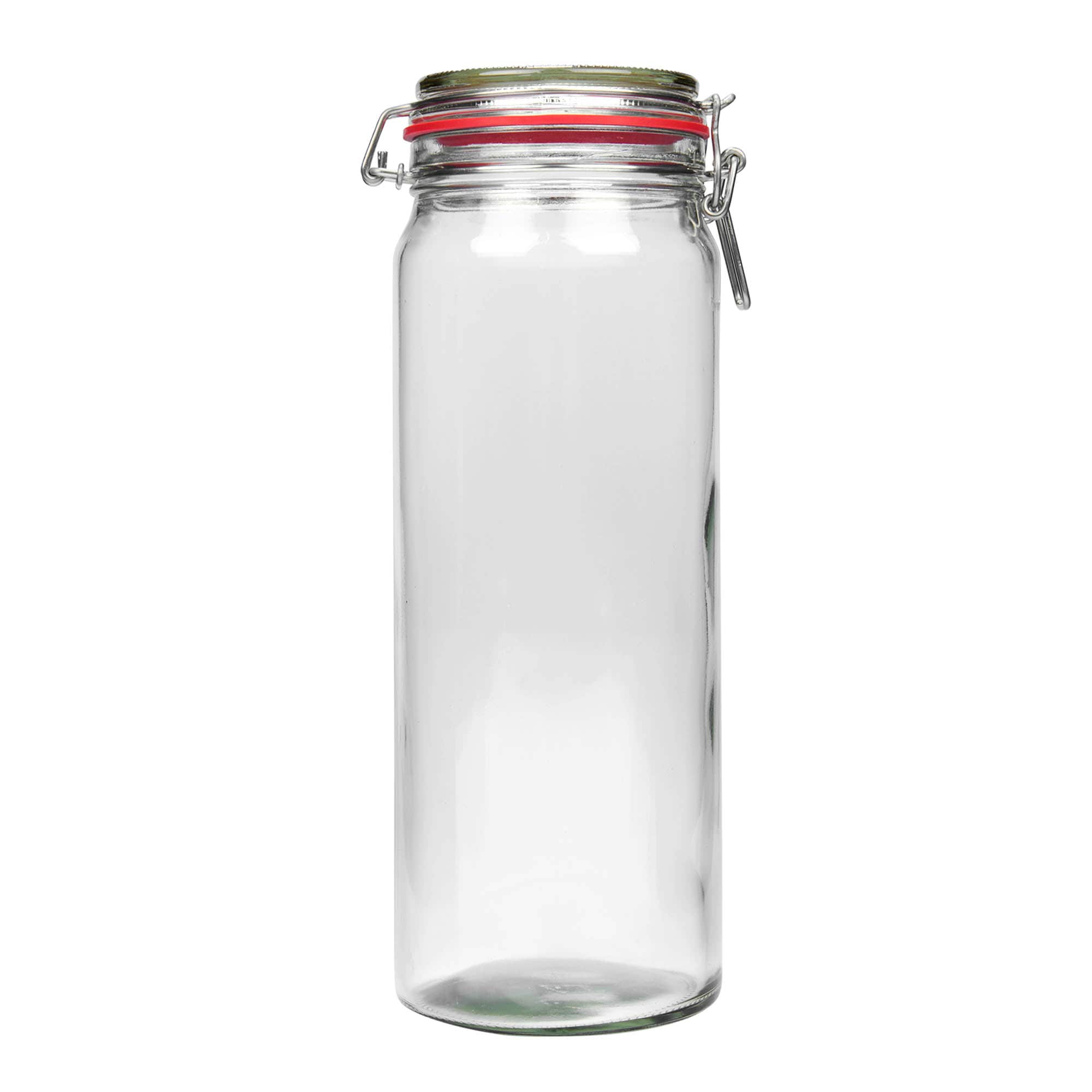 2.160 ml patentglass med metallklips, åpning: metallklipslukkning