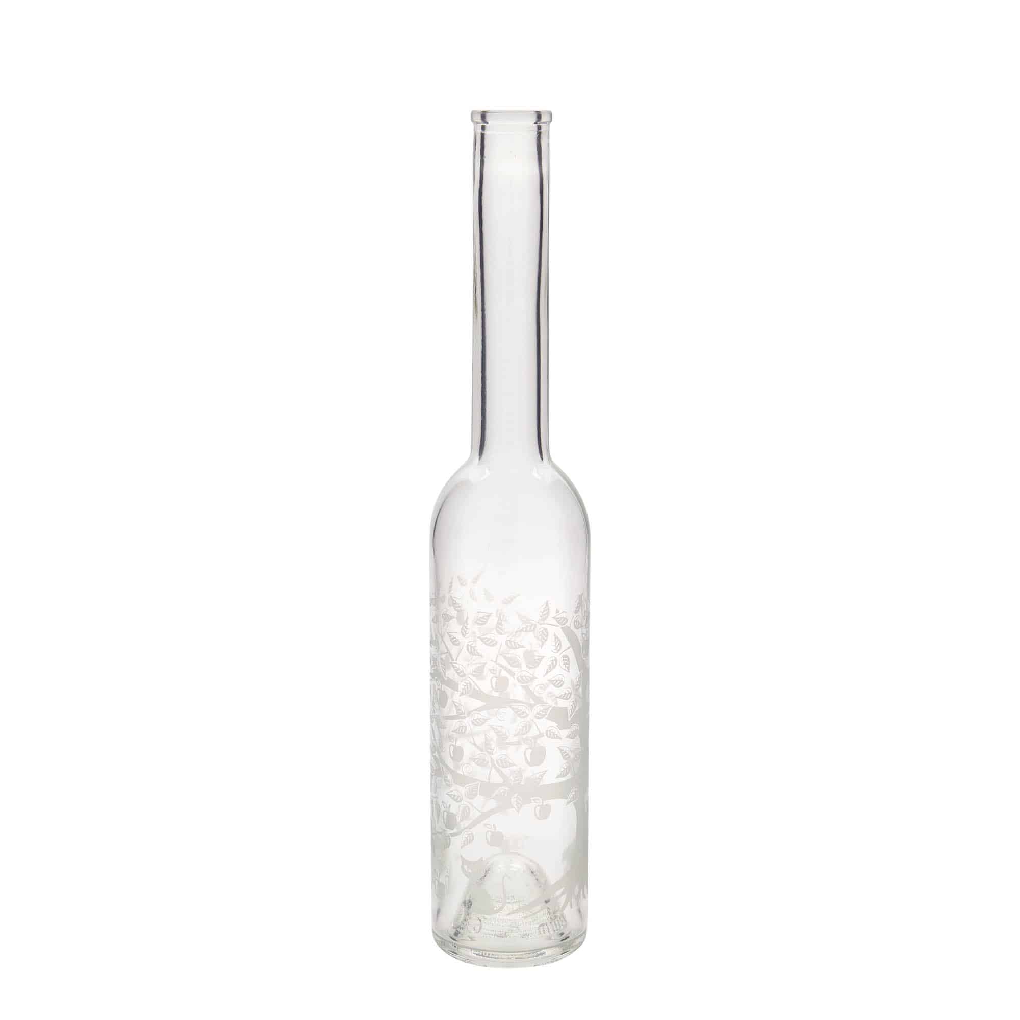 350 ml glassflaske "Opera", motiv: Epletre, åpning: Kork 350 ml glassflaske "Opera", motiv: Epletre, åpning: Kork