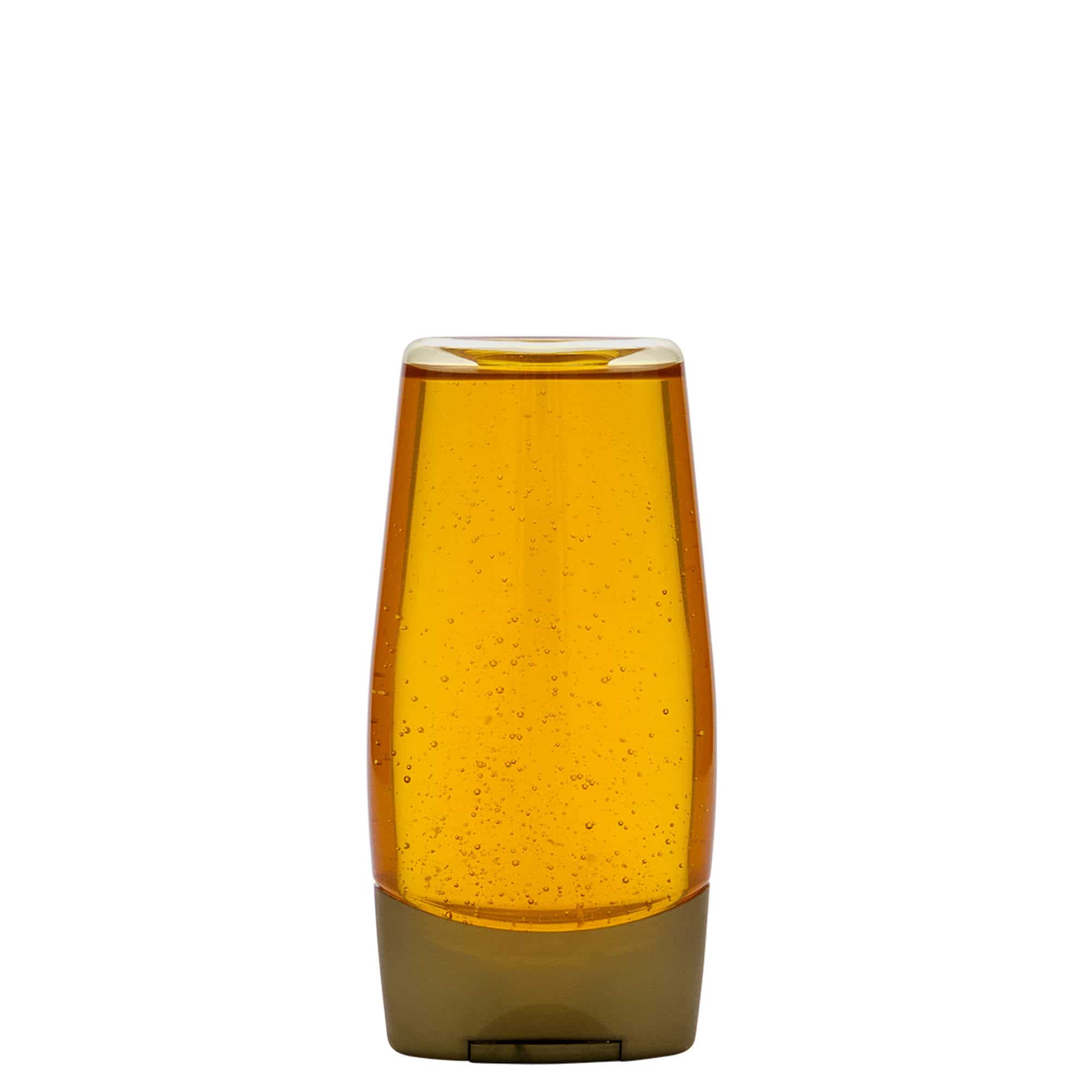 200 ml PET-flaske "Squeeze", oval, plast