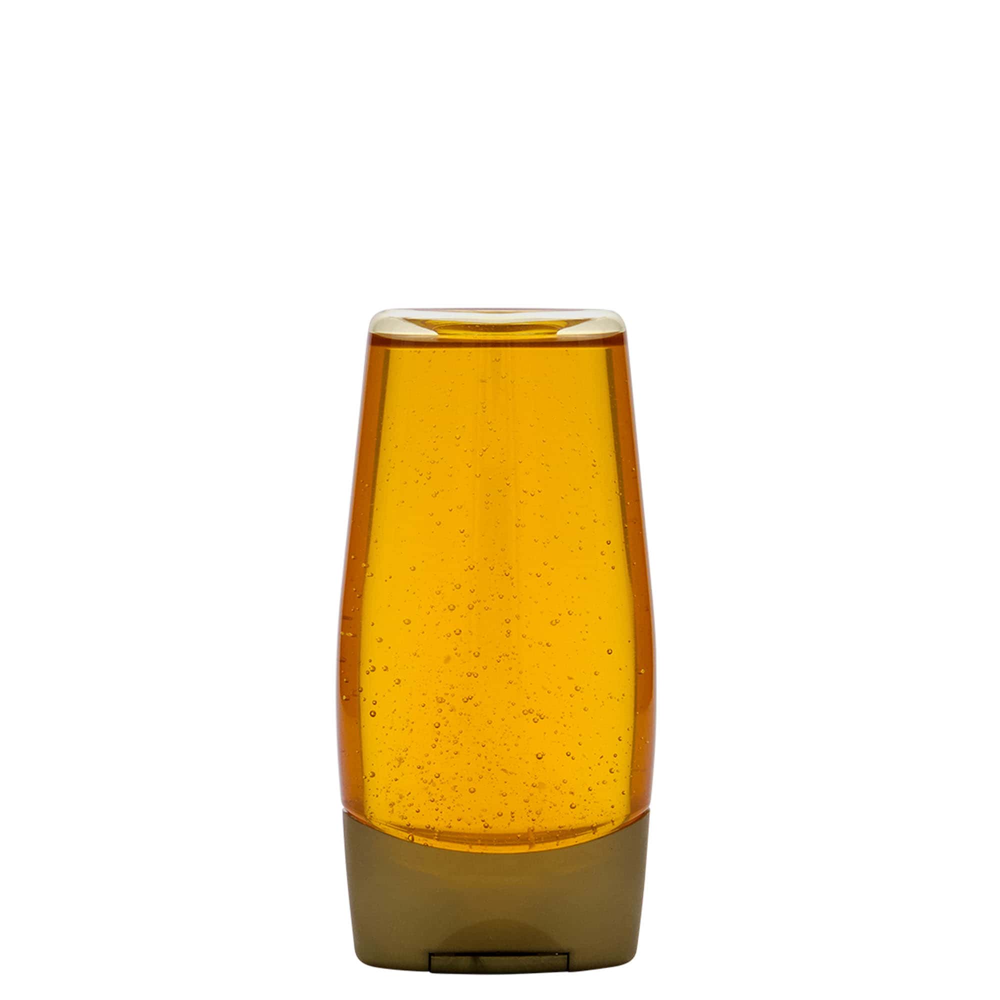 200 ml PET-flaske 'Squeeze', oval, plast