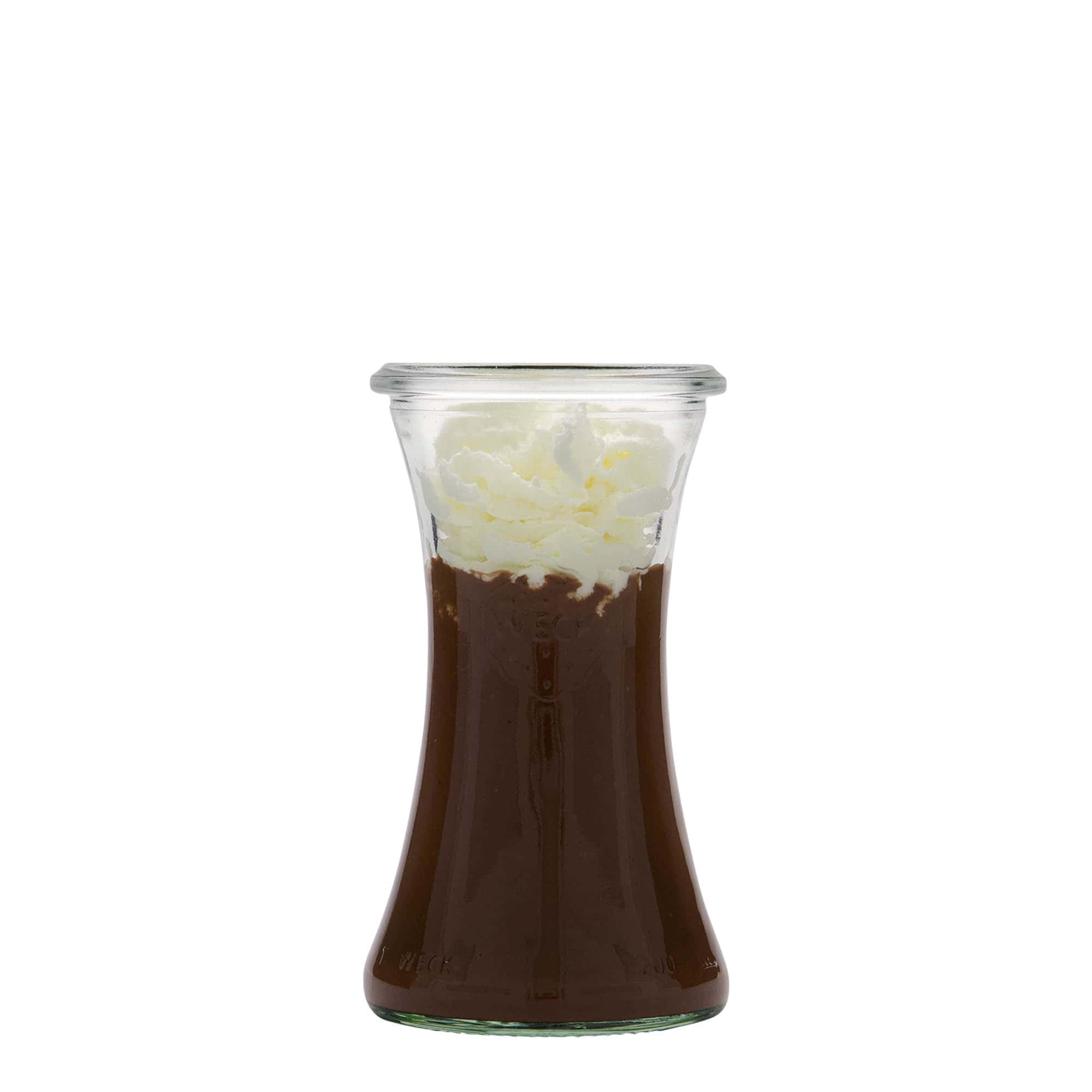 200 ml WECK delikatesseglass, åpning: rundkant