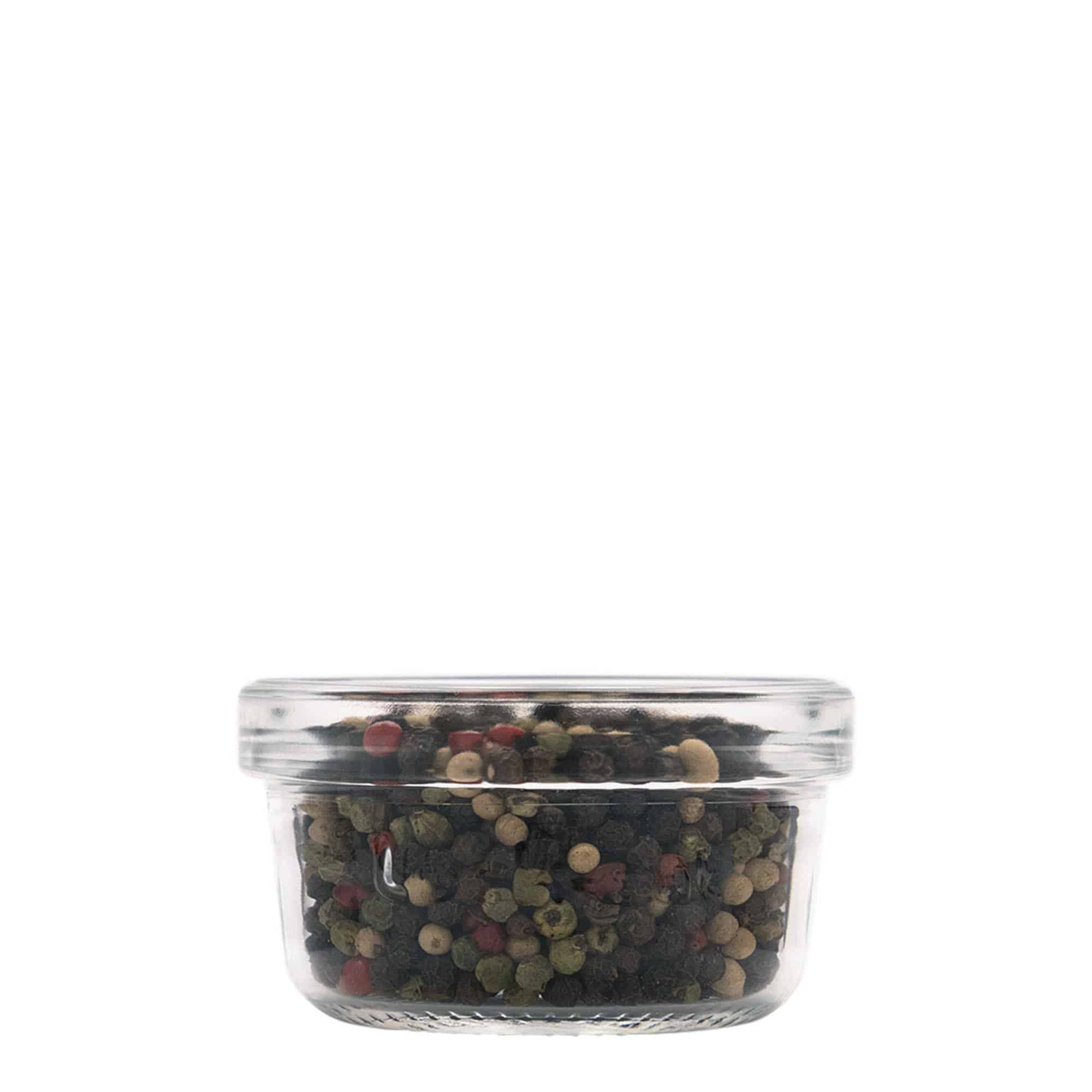 80 ml trådspenneglass 'Lock-Eat', åpning: trådspennelokk