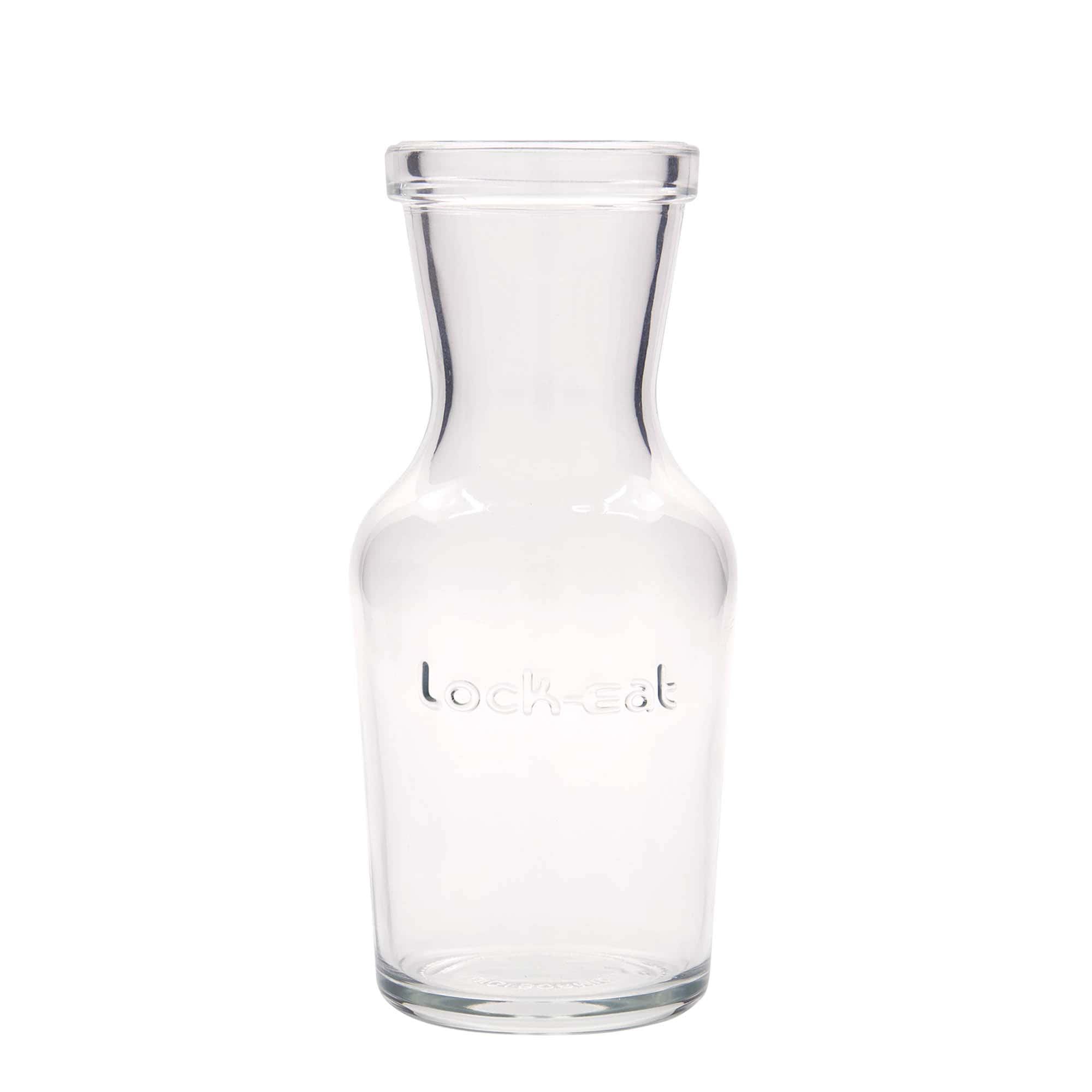 500 ml glasskaraffel "Lock-Eat", åpning: Bøylelokk 500 ml glasskaraffel "Lock-Eat", åpning: Bøylelokk