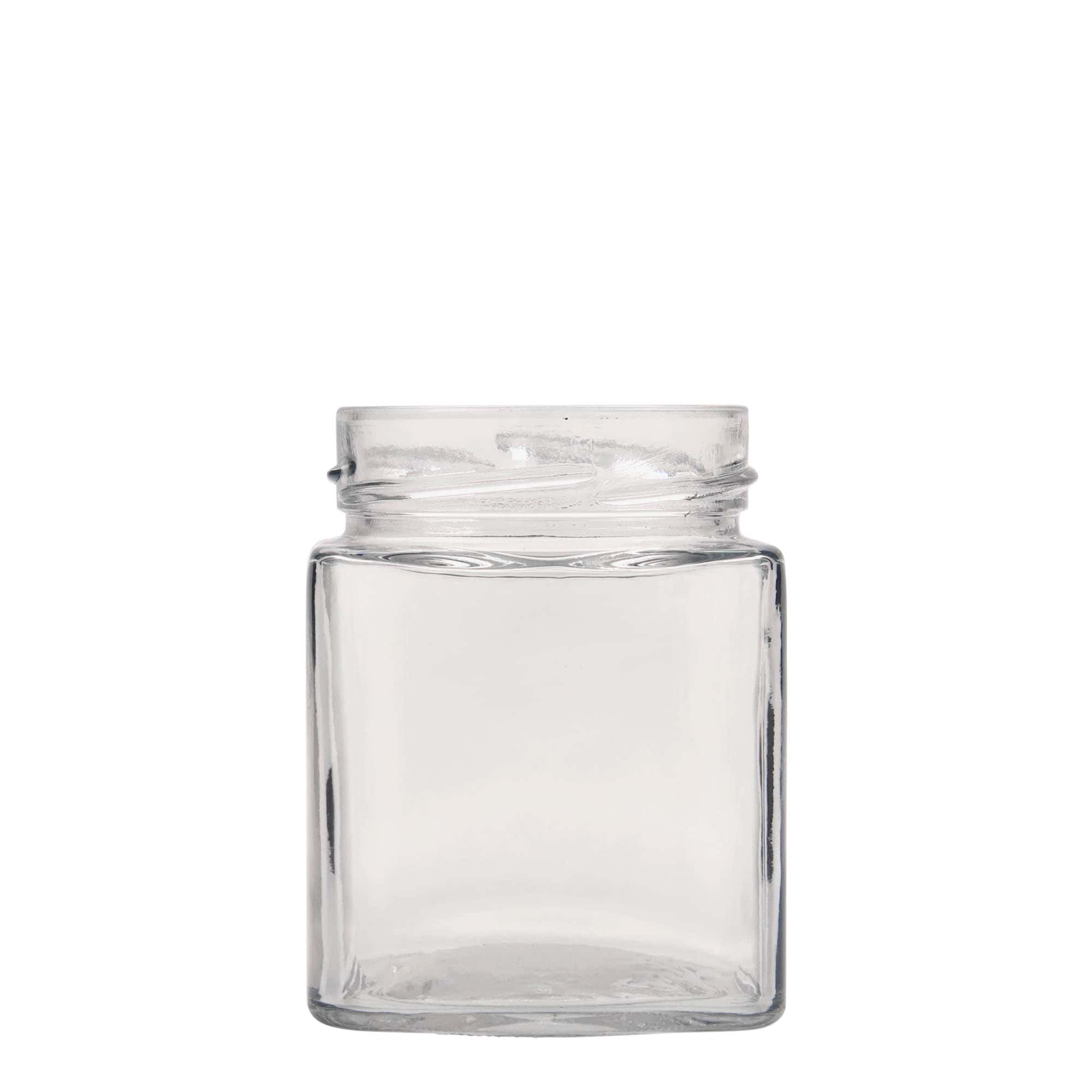 314 ml firkantglass "Ikarus', åpning: Deep-Twist-Off (DTO 70) 314 ml firkantglass "Ikarus', åpning: Deep-Twist-Off (DTO 70)