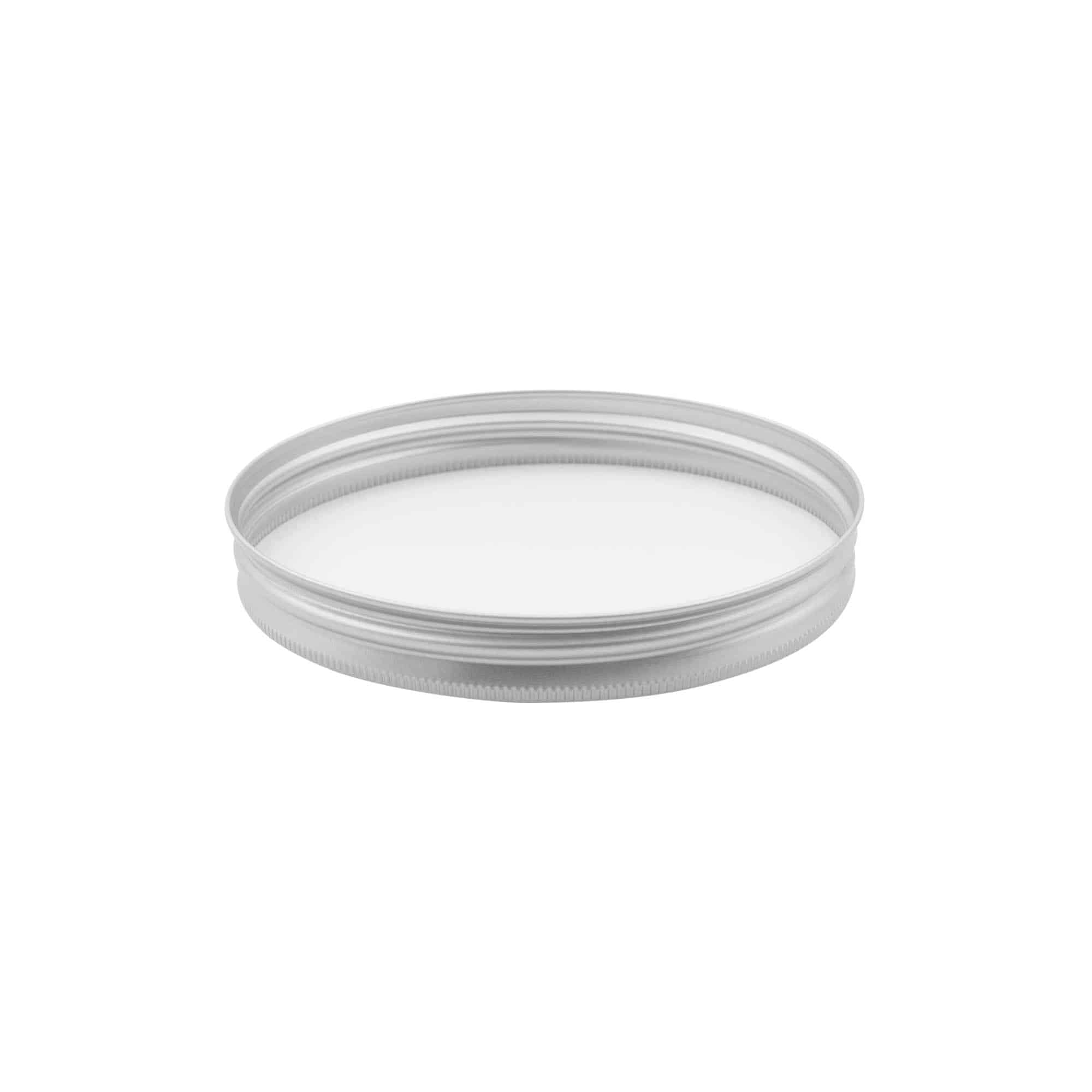 Skrulokk, aluminium, sølv, for åpning: GPI 100/400