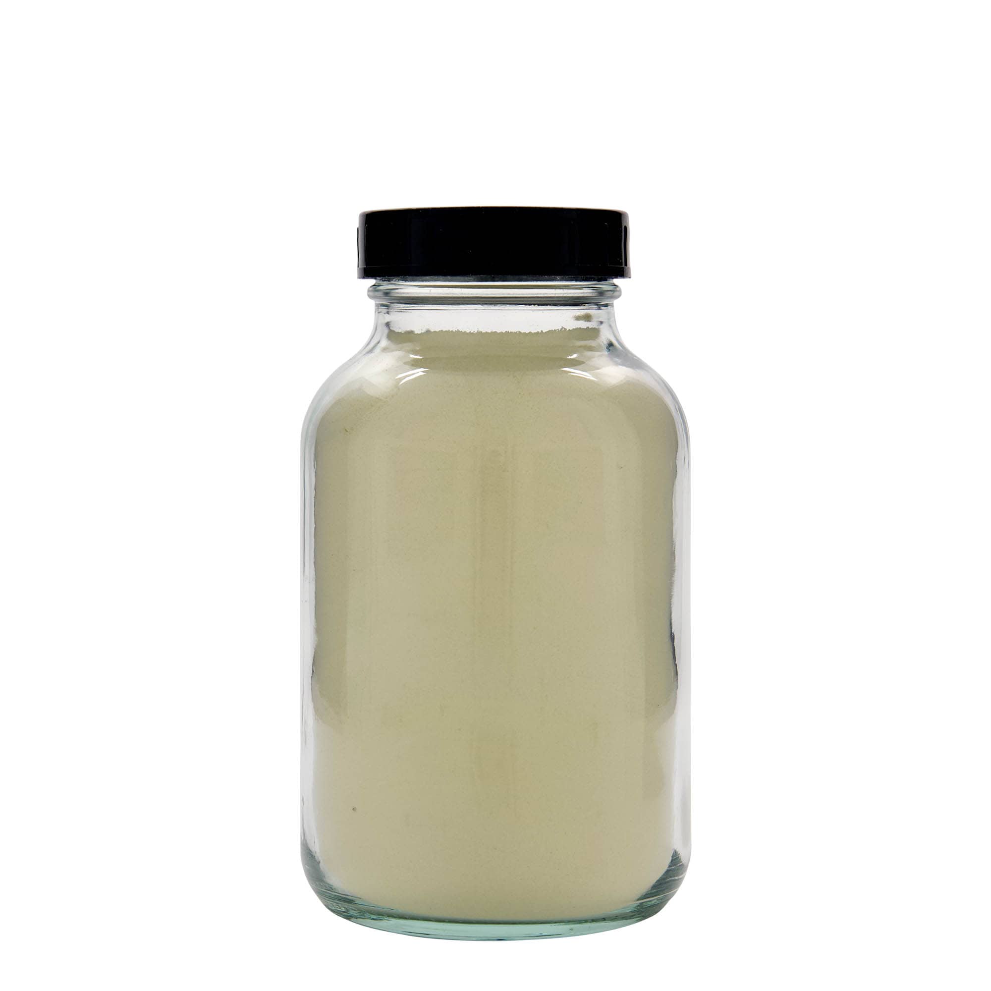 1.000 ml vidåpnet glass, åpning: DIN 68