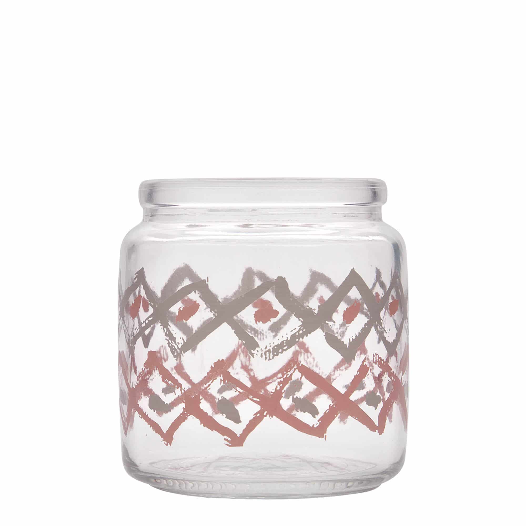750 ml korkeglass "Giara", motiv: Manolibera rosa, åpning: Kork 750 ml korkeglass "Giara", motiv: Manolibera rosa, åpning: Kork
