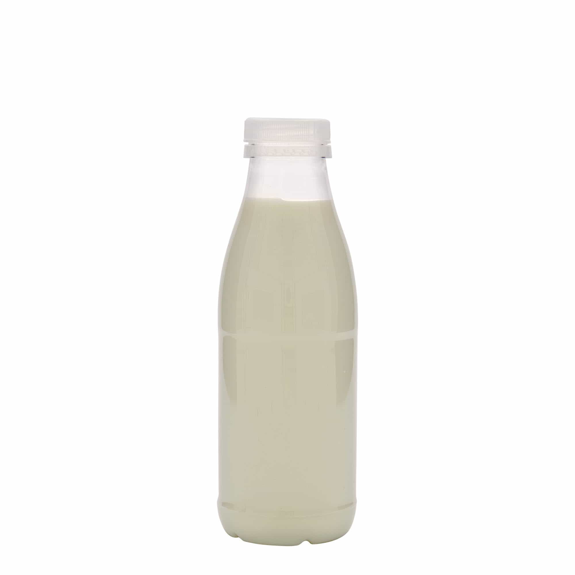 500 ml PET-flaske 'Melk og Juice', plast, åpning: 38 mm