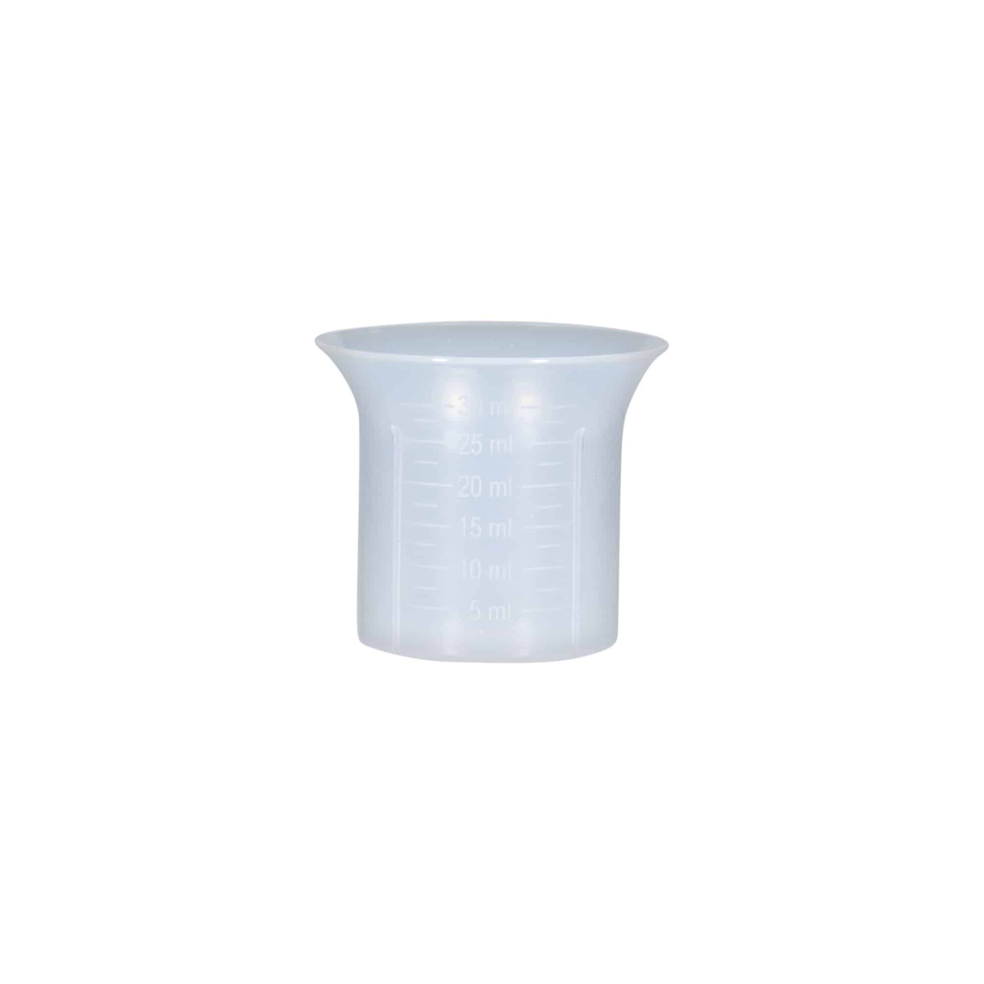 Målebeger 5-30 ml, PP-plast