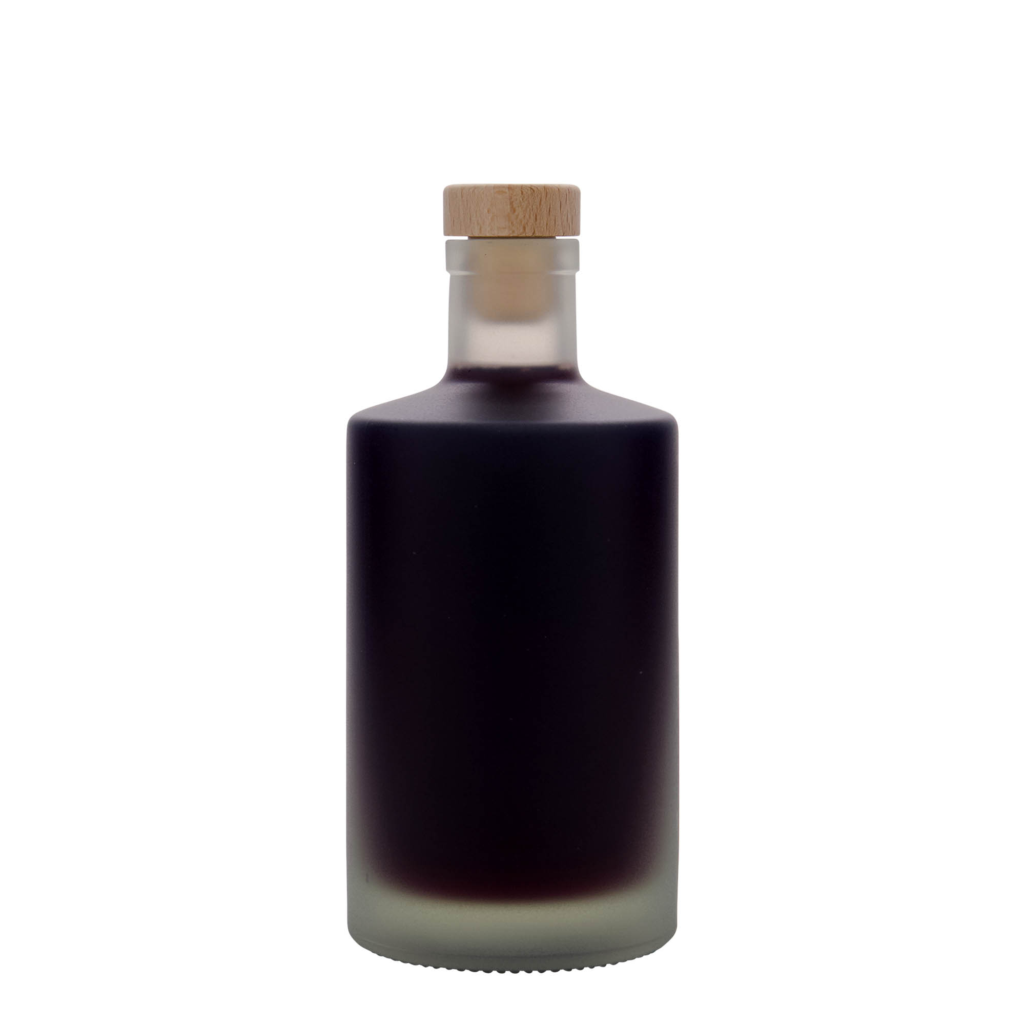 500 ml glassflaske 'Caroline', frostet, åpning: kork 500 ml glassflaske 'Caroline', frostet, åpning: kork