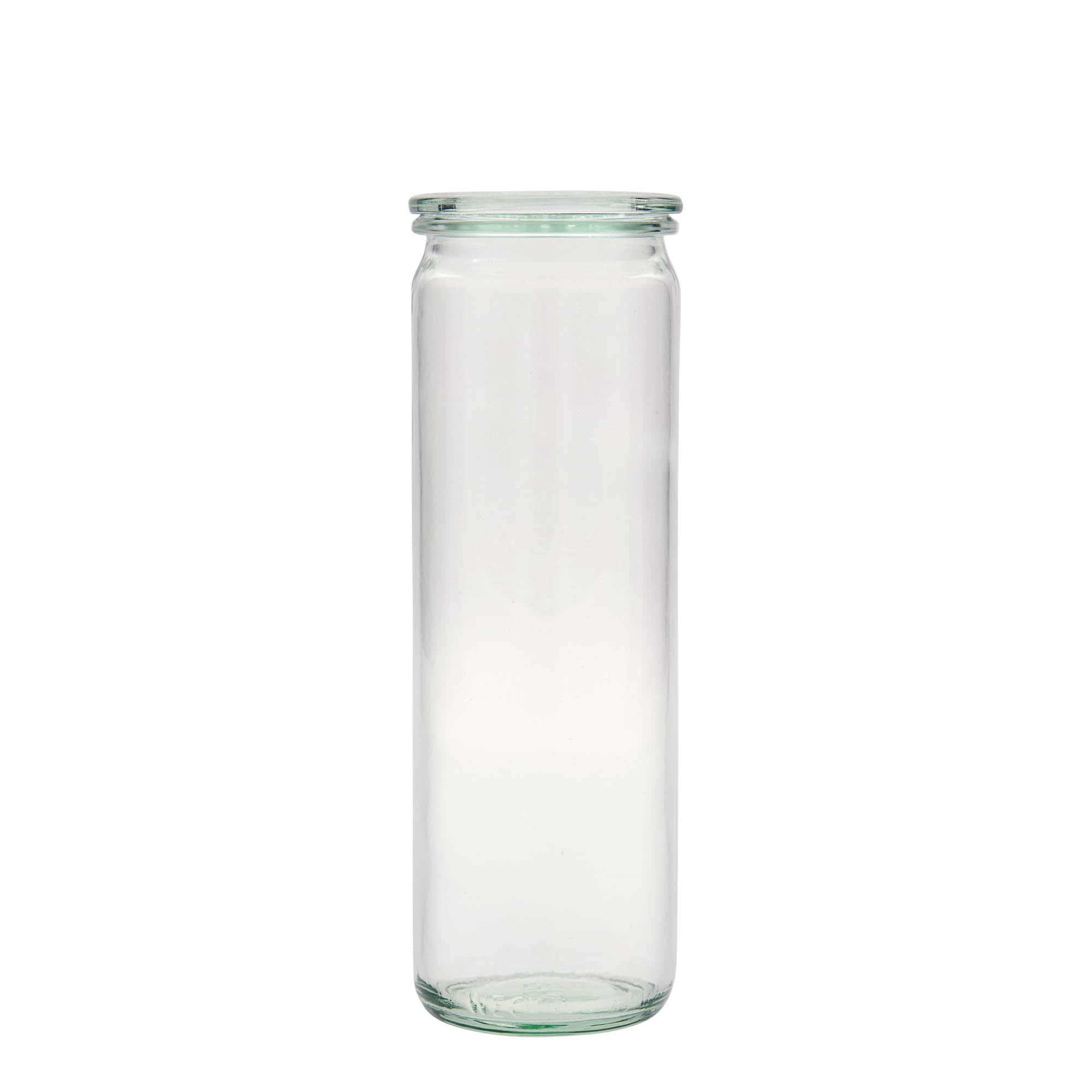 600 ml WECK-sylinderglass, åpning: rund kant