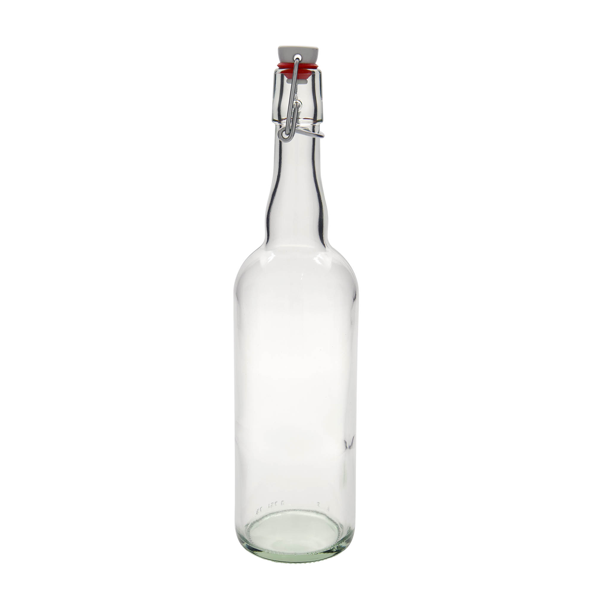 750 ml ølflaske Belgia, glass, munn: patentkork