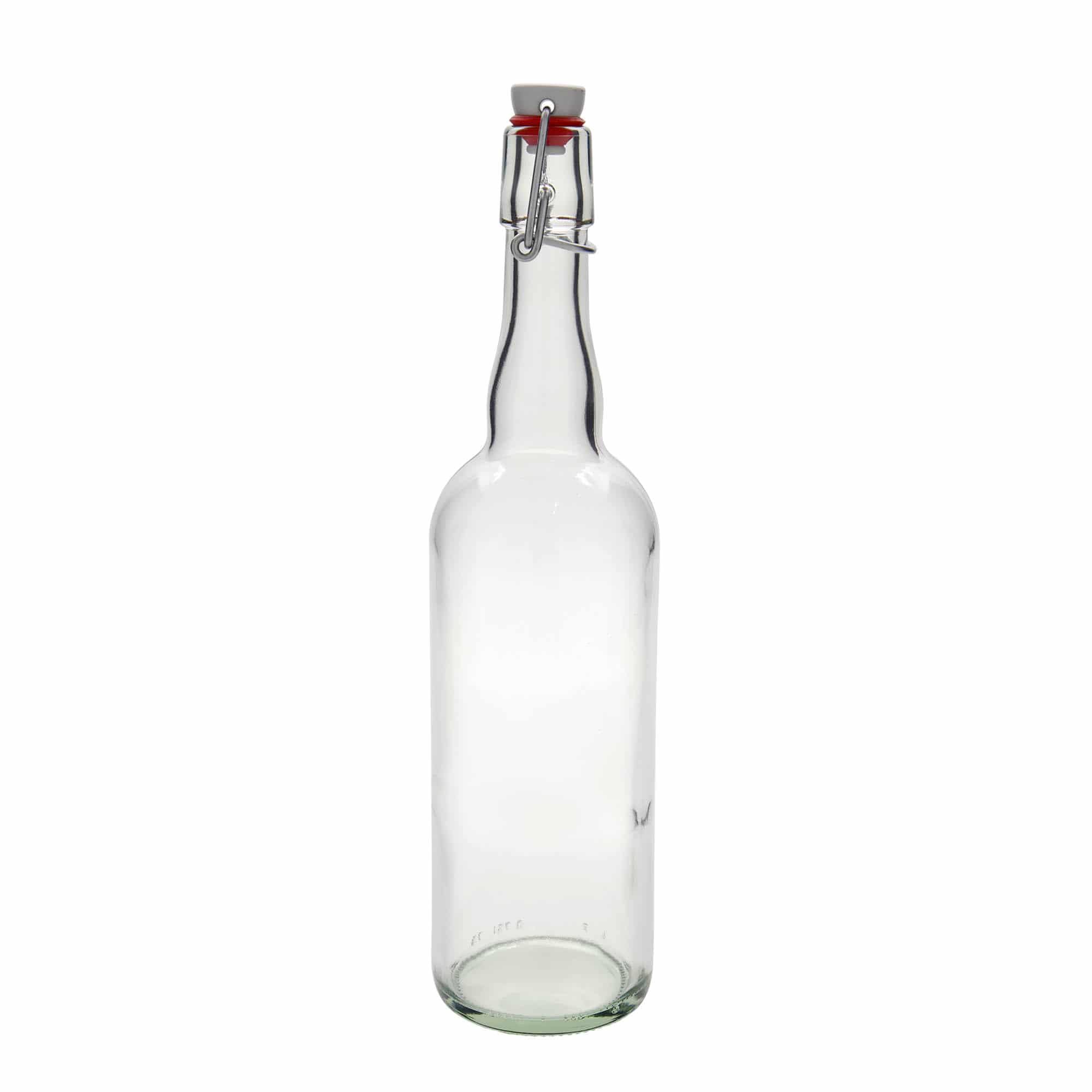 750 ml ølflaske Belgia, glass, munn: patentkork