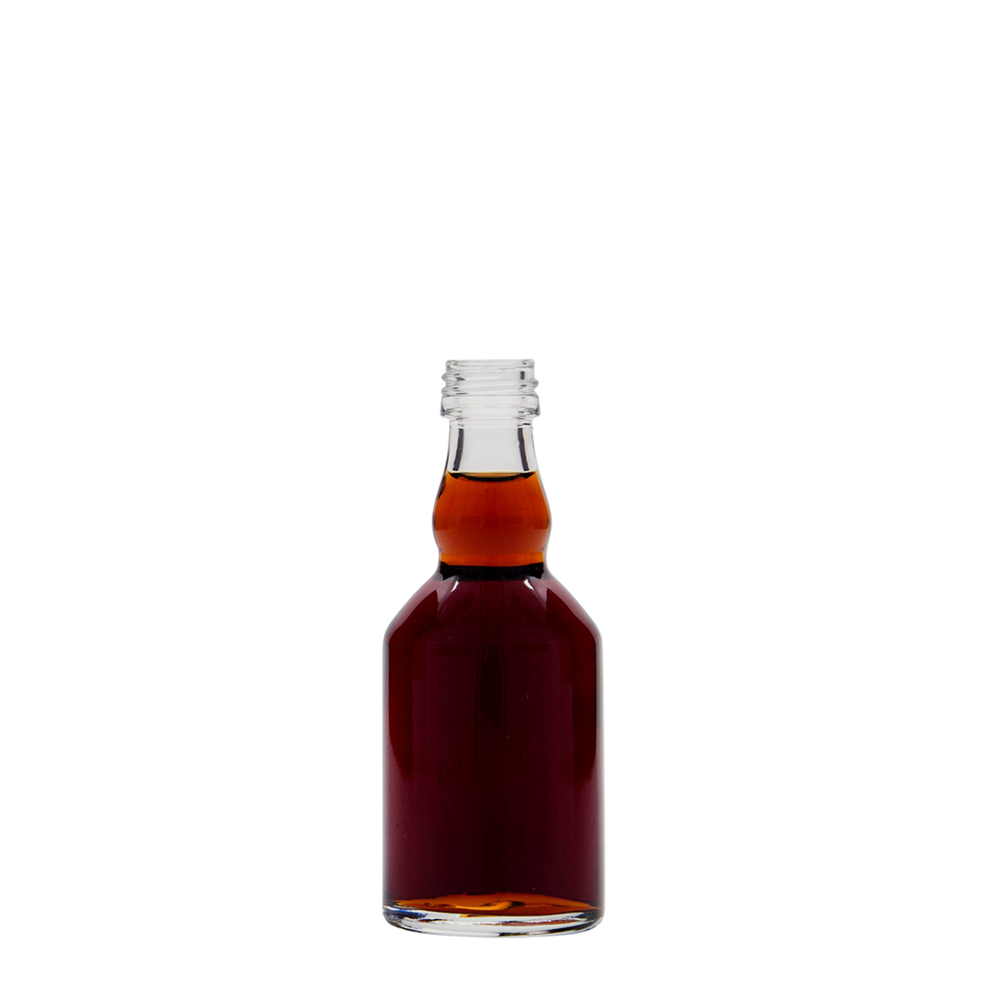 50 ml glassflaske 'Georgio', munnstykke: PP 18 50 ml glassflaske 'Georgio', munnstykke: PP 18
