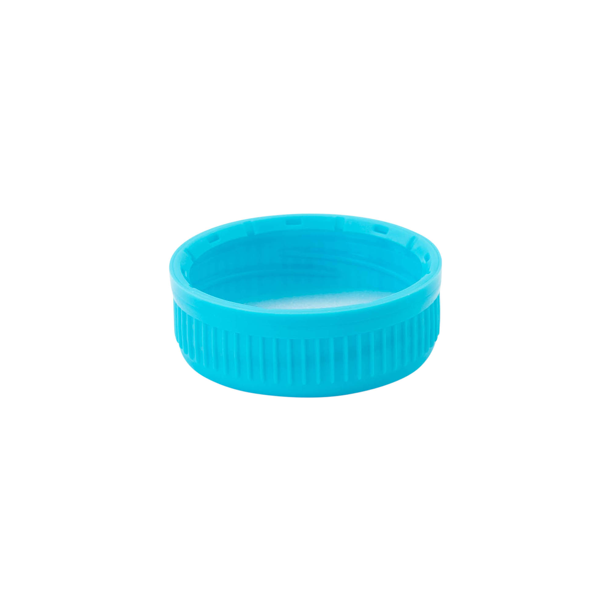 Skrukork 40 mm, PE-plast, lyseblå