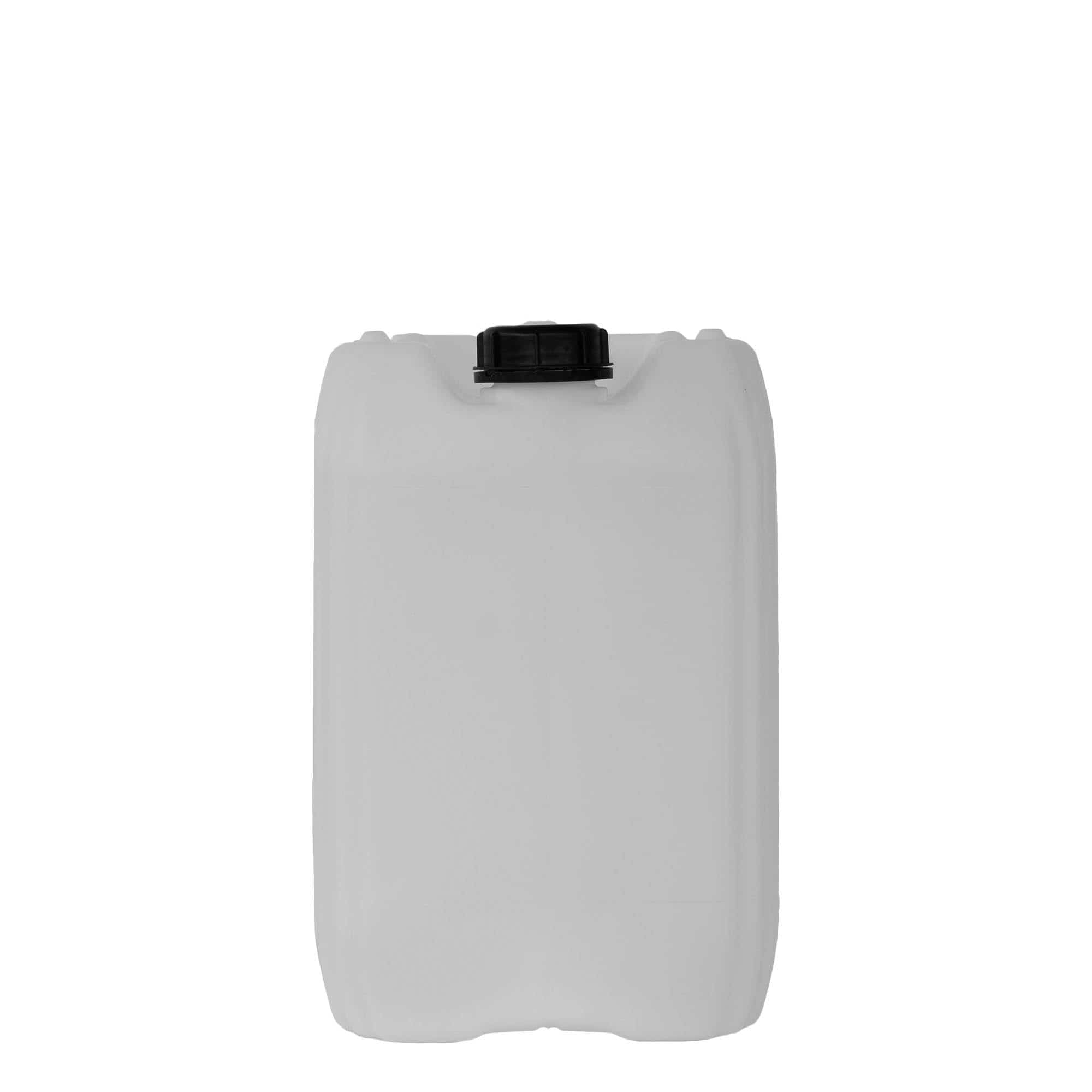 20 l Beholder, firkantet, HDPE-plast, natur, åpning: ND 60