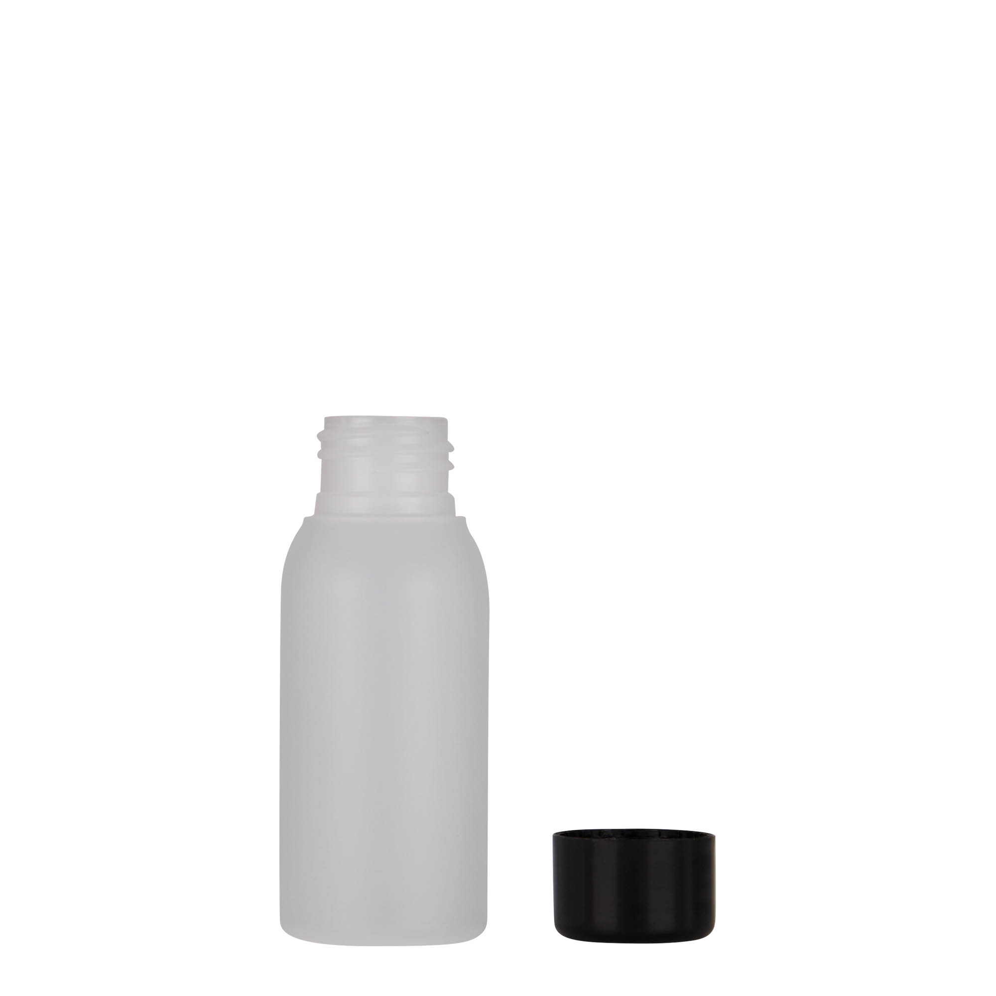 50 ml plastflaske 'Tuffy', HDPE, natur, åpning: 24/410 50 ml plastflaske 'Tuffy', HDPE, natur, åpning: 24/410
